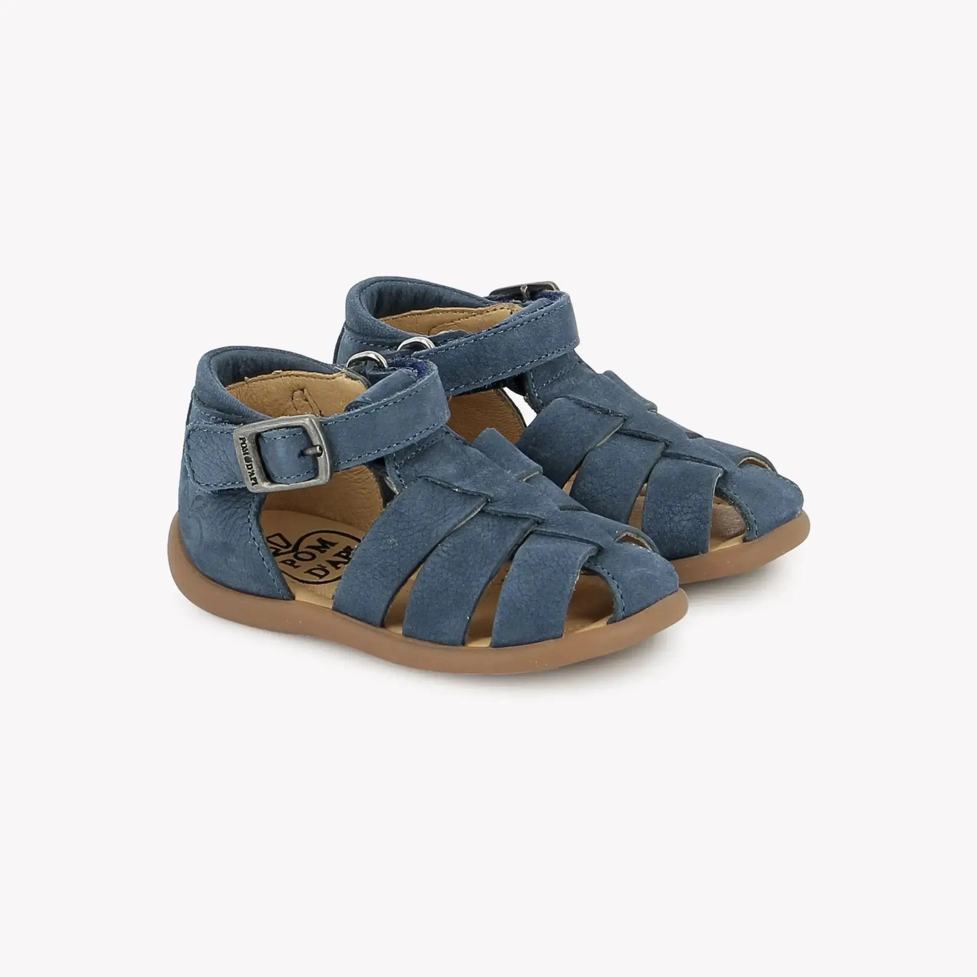 STAND-UP PAPY - NUBUCK - JEANS Pom d'Api