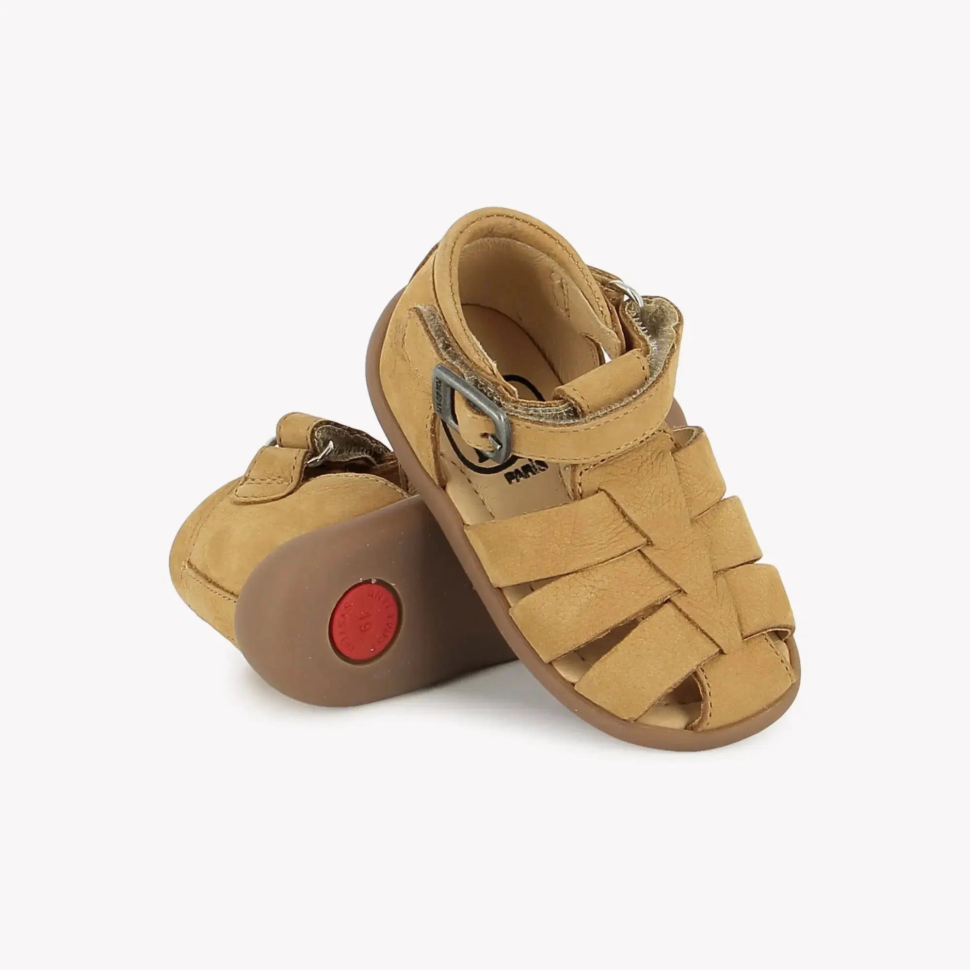 STAND-UP PAPY - NUBUCK - NOUGAT Pom d'Api