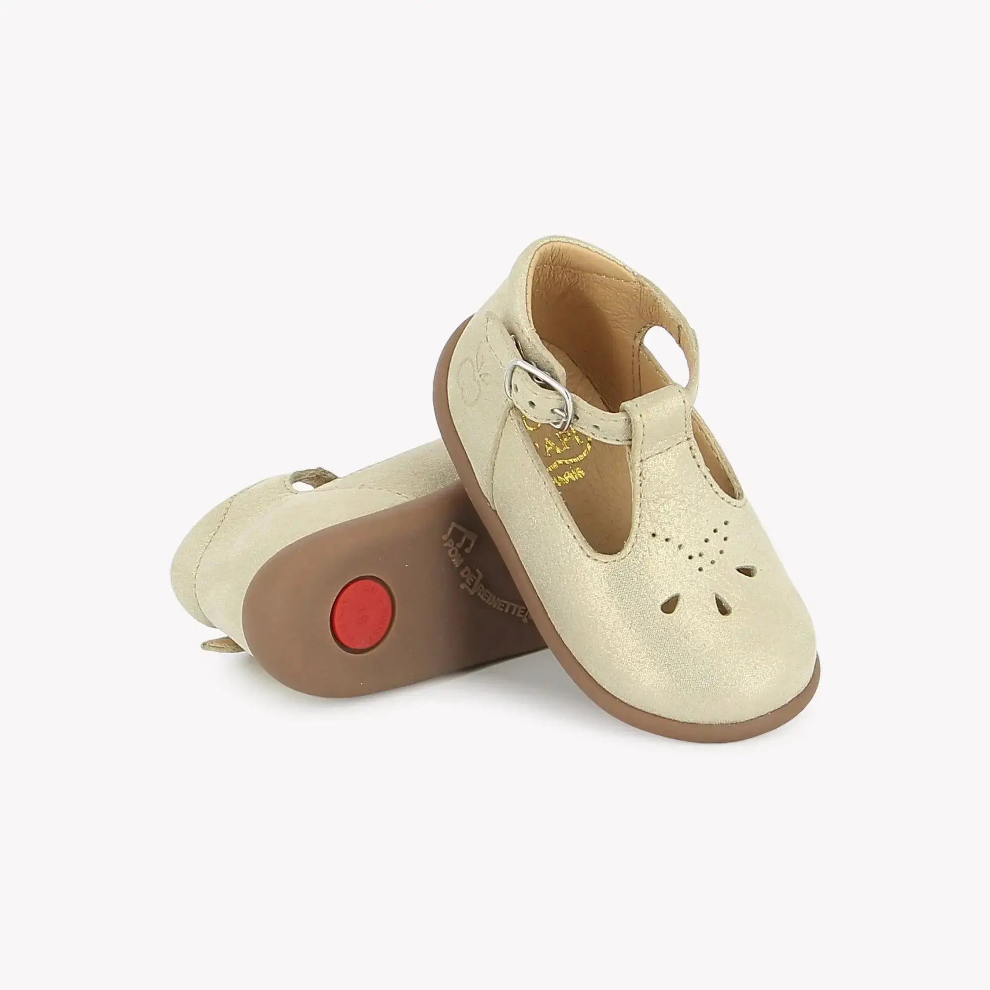 STAND-UP SALOME - LAMINATO GRAINE - PLATINE Pom d'Api