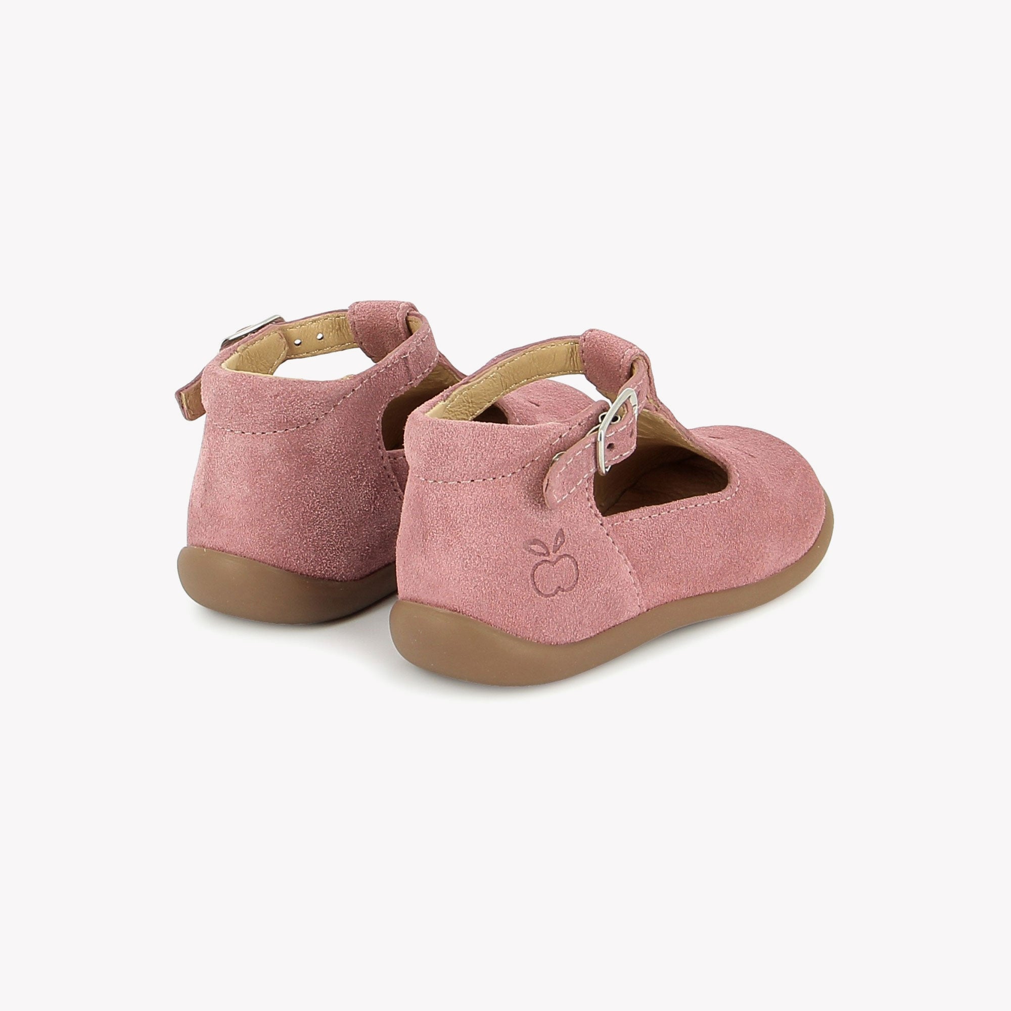 STAND-UP SALOME - VELOURS - ROSY POM D'API