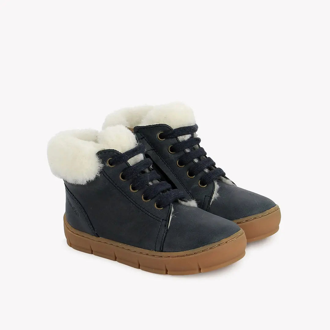 START TOP FUR - NAPPA - NAVY POM D'API