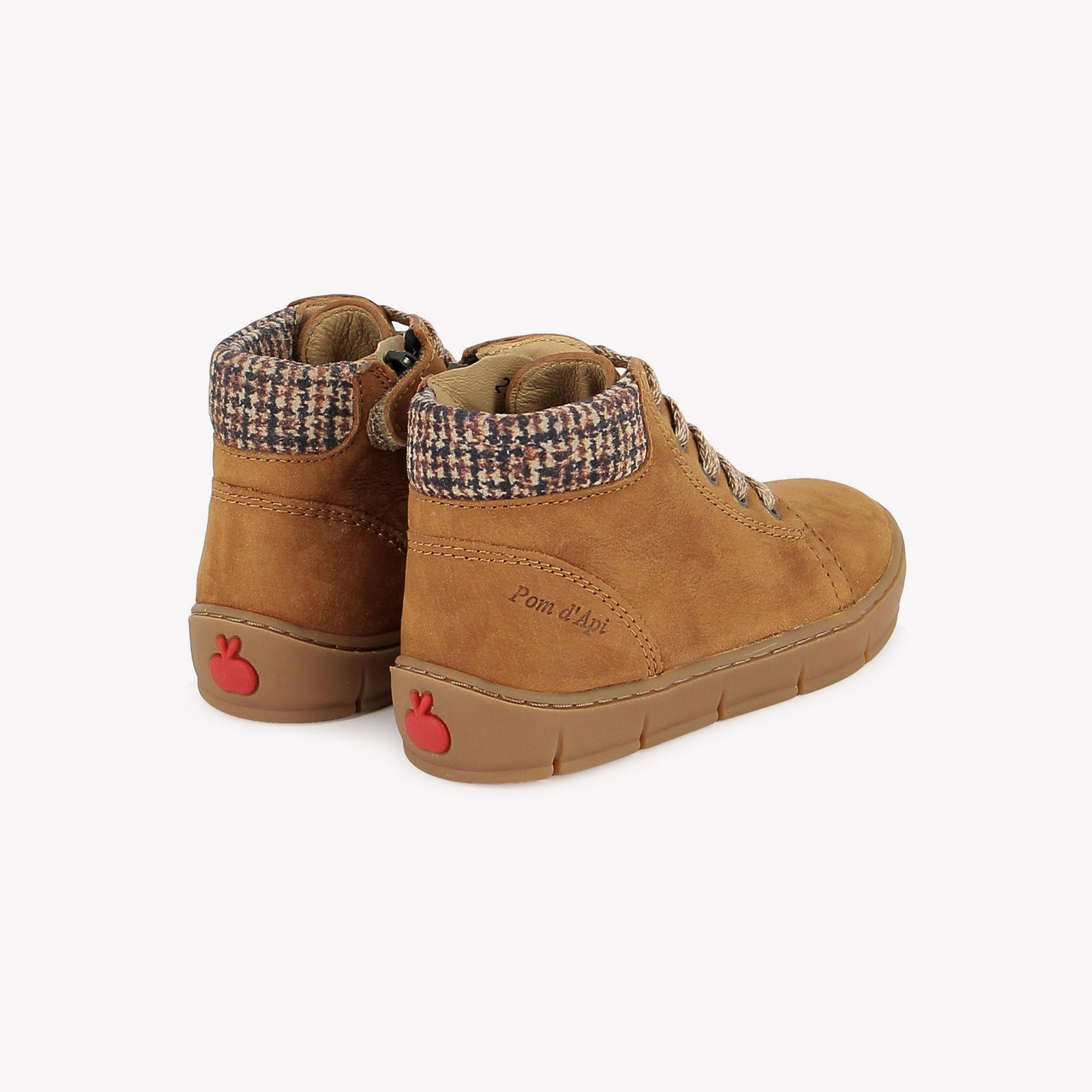 START TOP - NUBUCK - CAMEL POM D'API
