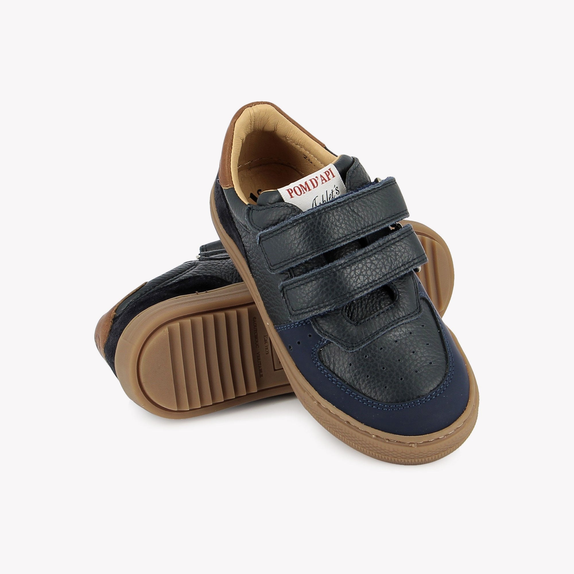 SWAG LO EASY - NAPPA-VELOURS O - NAVY POM D'API