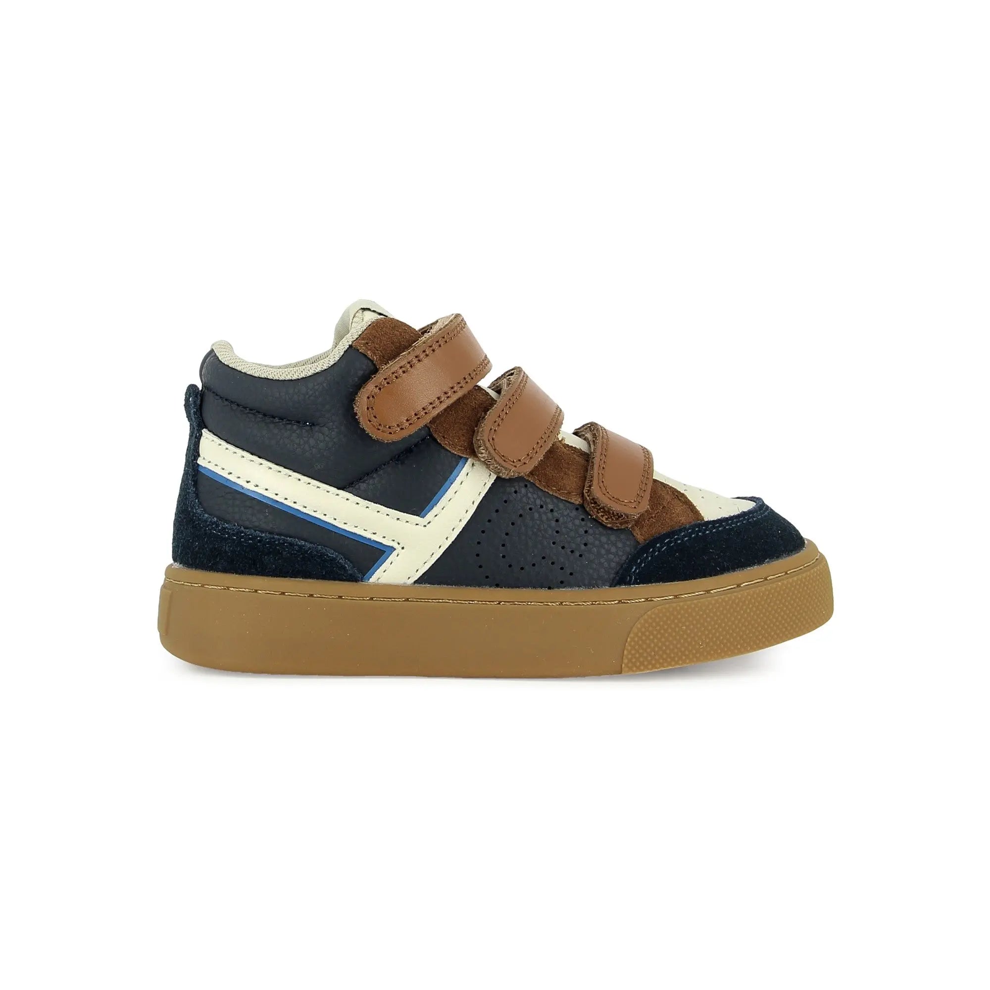 TC 17 HI EASY - NAPPA - NAVY-WHITE-CAMEL TARTINE ET CHOCOLAT SOULIERS