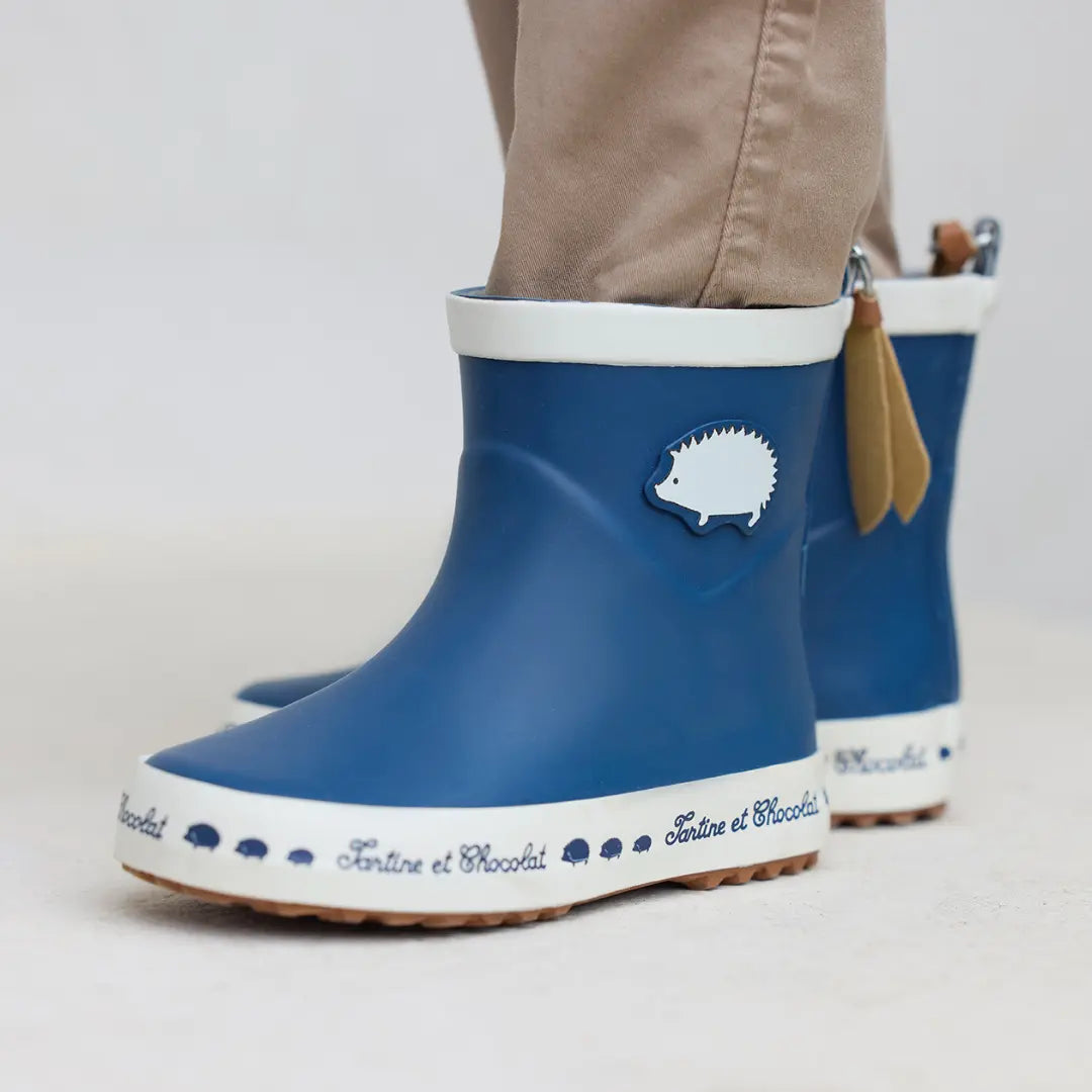 TC WELLY PATCH - CAOUTCHOUC - NAVY TARTINE ET CHOCOLAT SOULIERS
