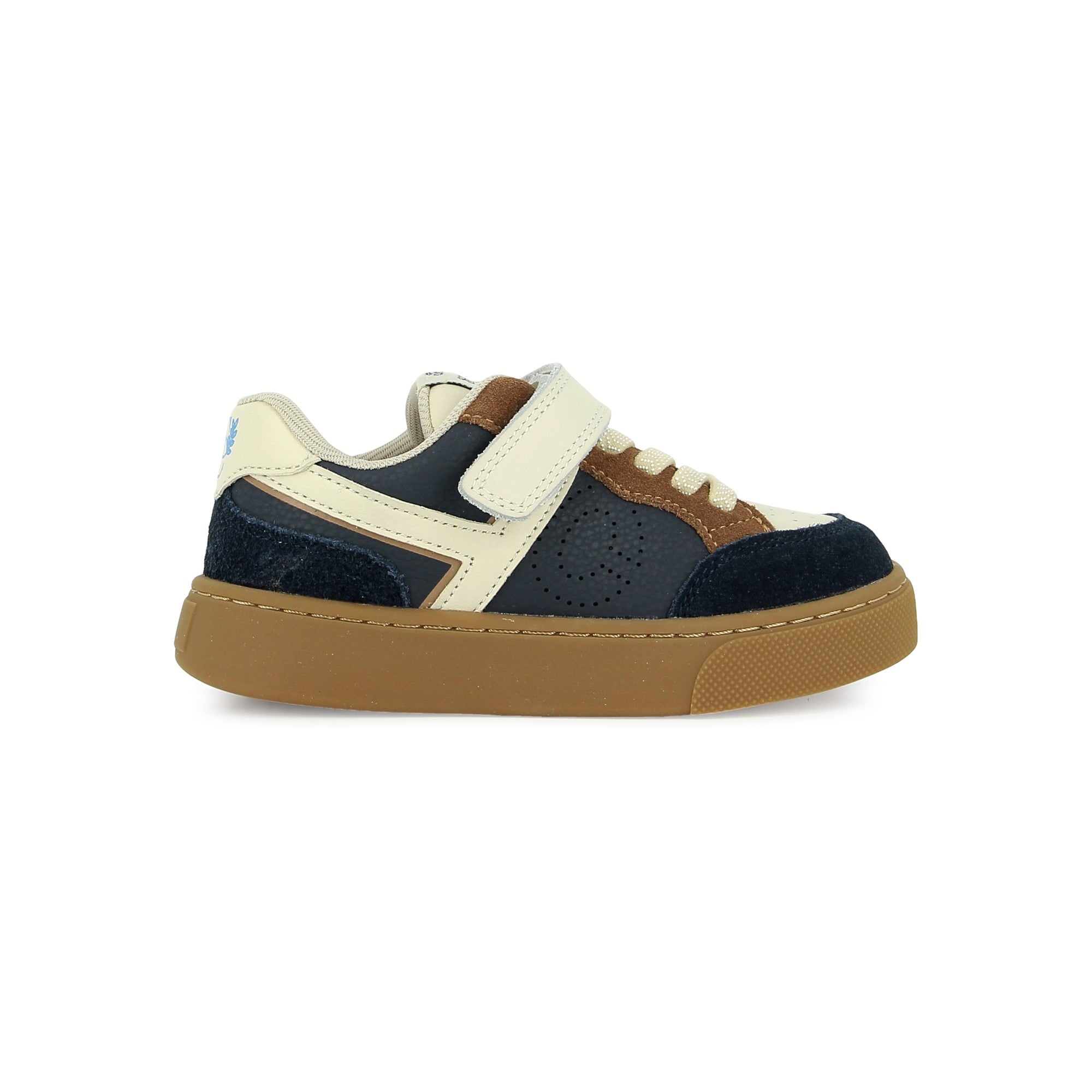 TC 17 LACES - NAPPA - NAVY-WHITE-CAMEL TARTINE ET CHOCOLAT SOULIERS