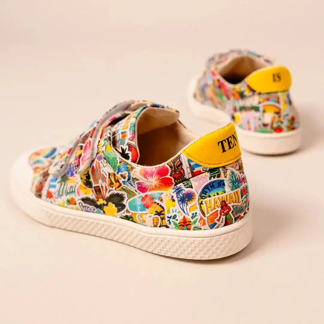BASKETS en - TEN V2 W PRINT - TOILE - PRINT TIKIS