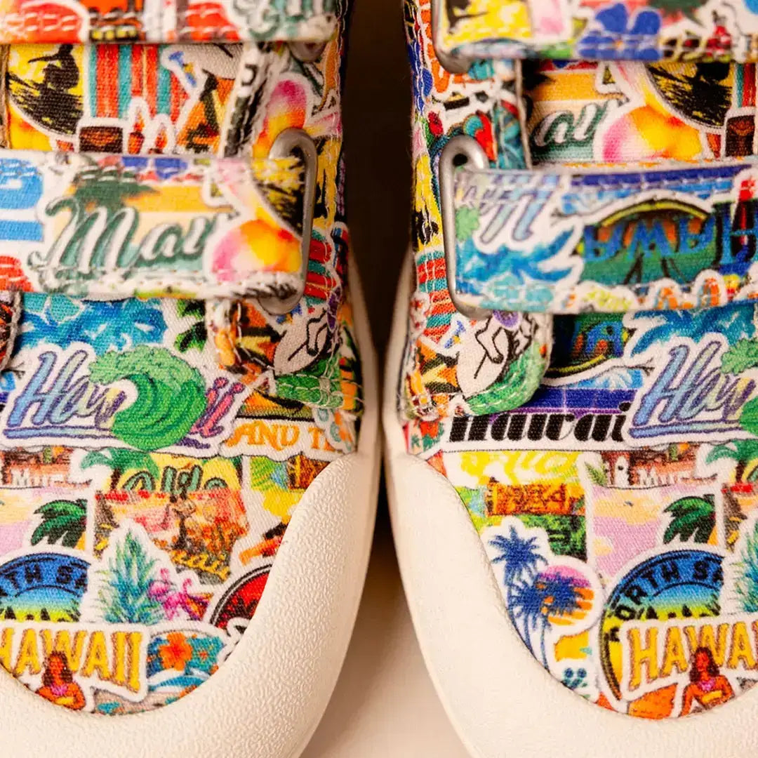 BASKETS en - TEN V2 W PRINT - TOILE - PRINT TIKIS