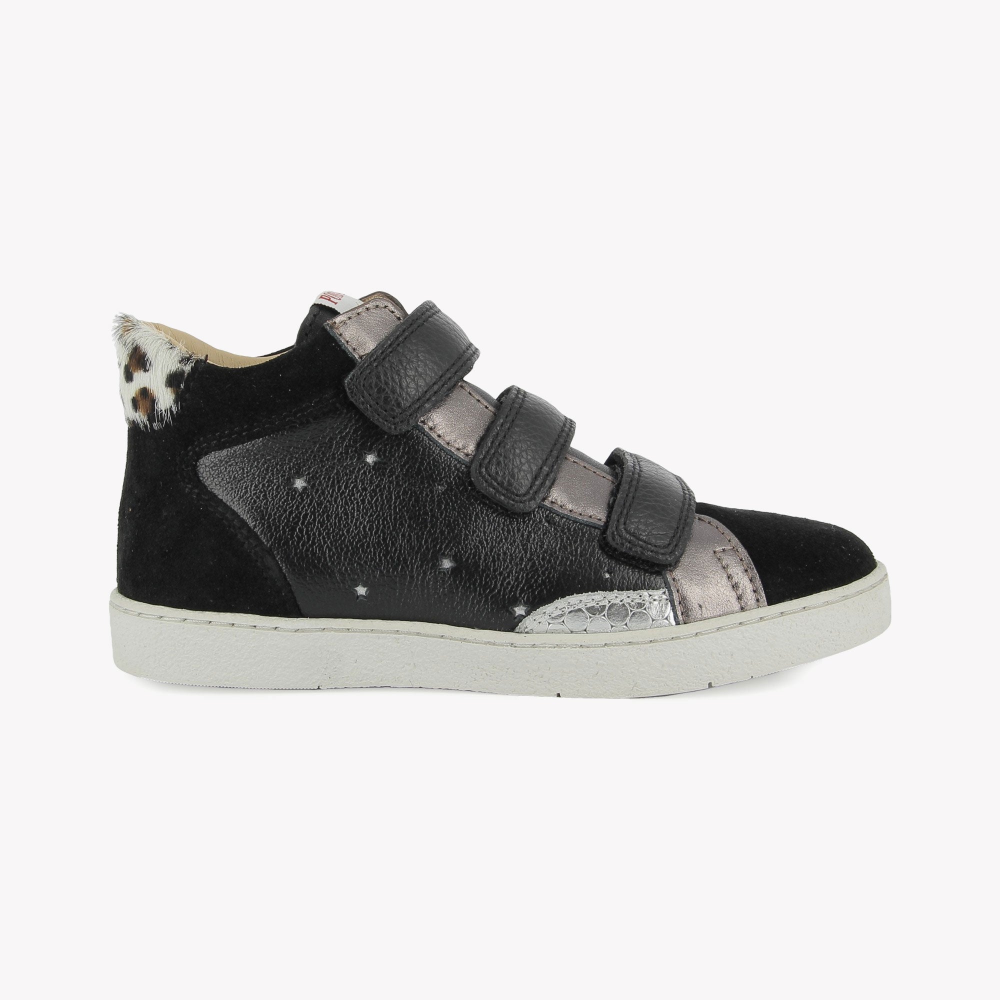 TOP TOUCH EASY - VELVET-NAPPA G - BLACK POM D'API