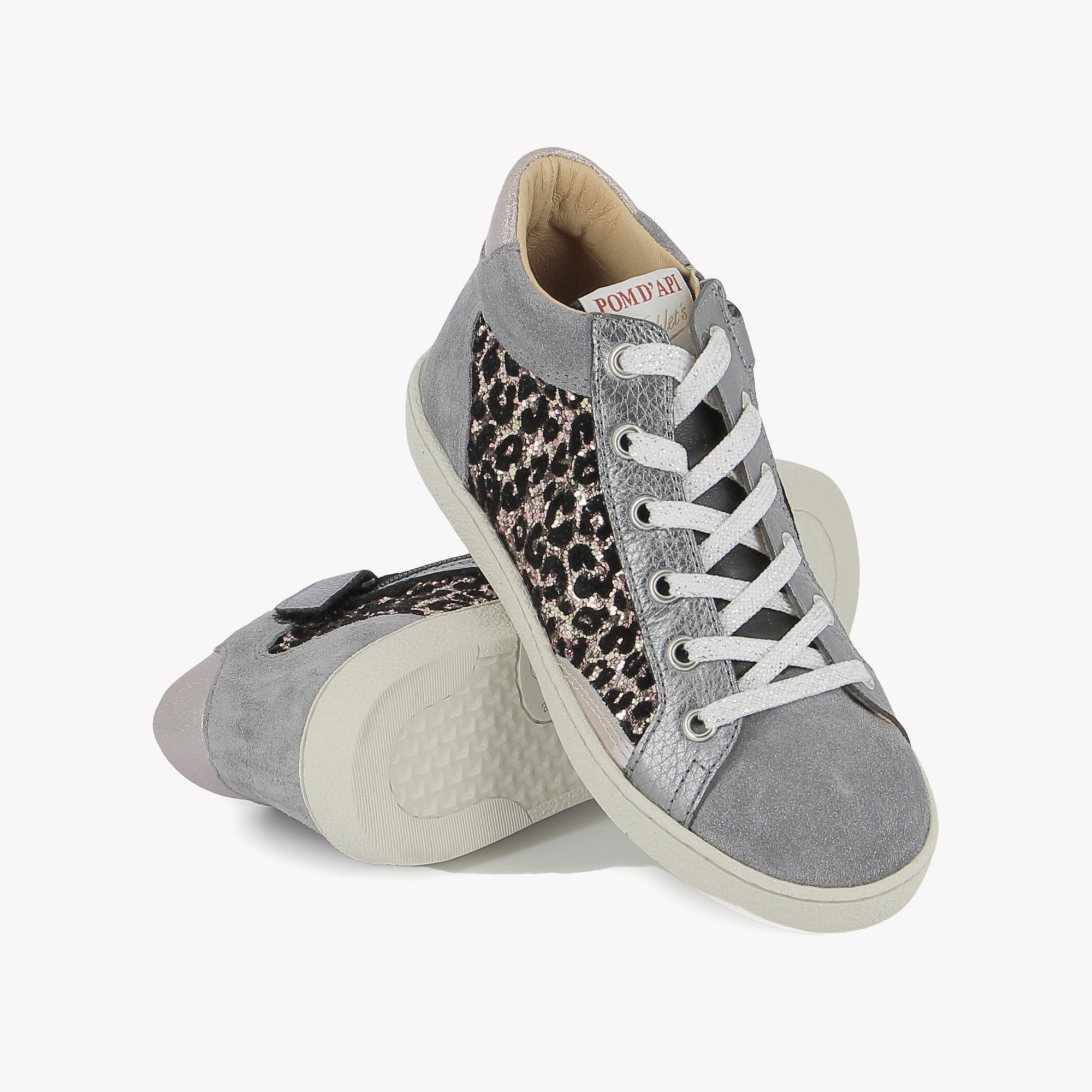 TOP TOUCH ZIPPY - VELVET-GLITTER - LAVANDA-MULTI POM D'API
