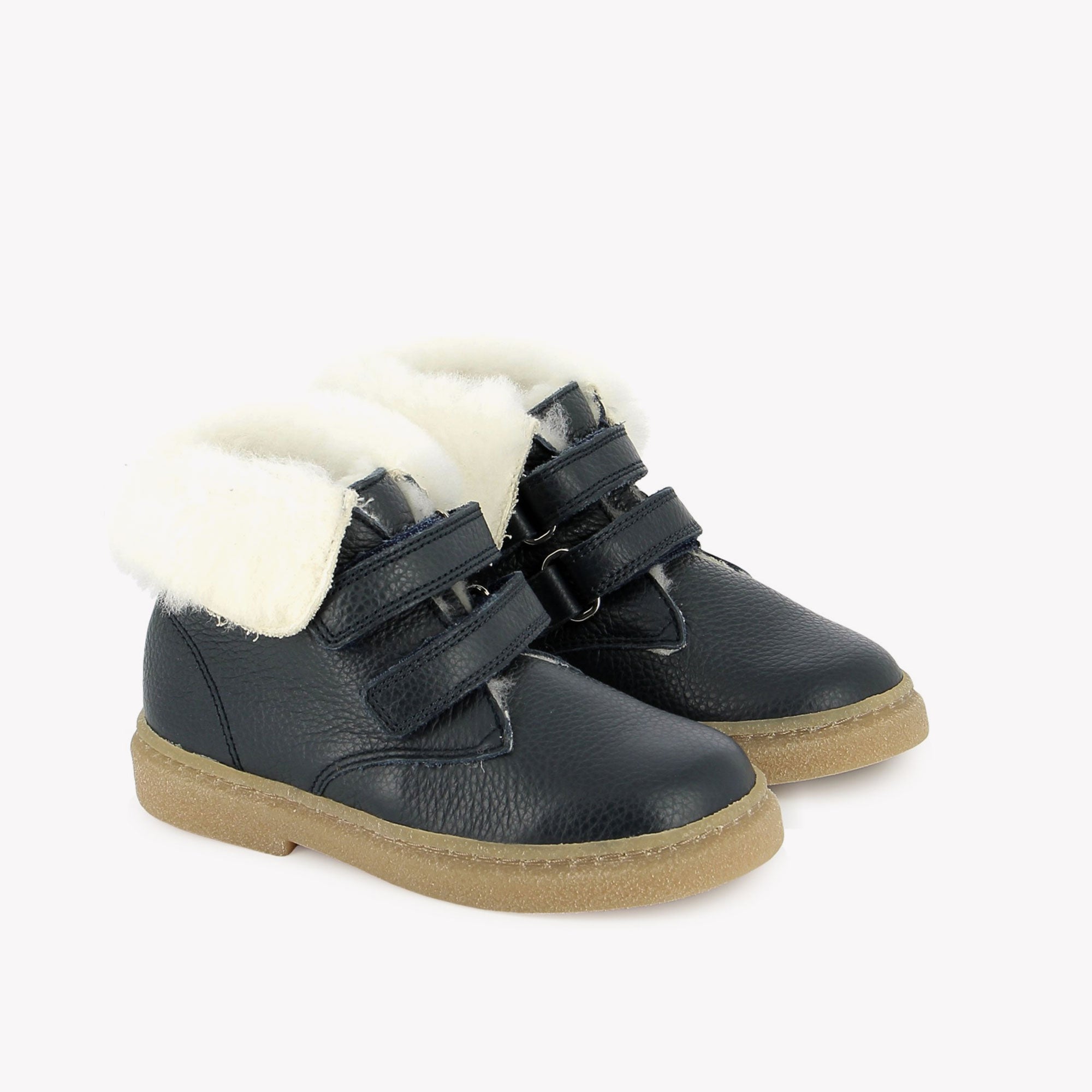 TRIX EASY FUR - NAPPA GRAINE - MARINE POM D'API