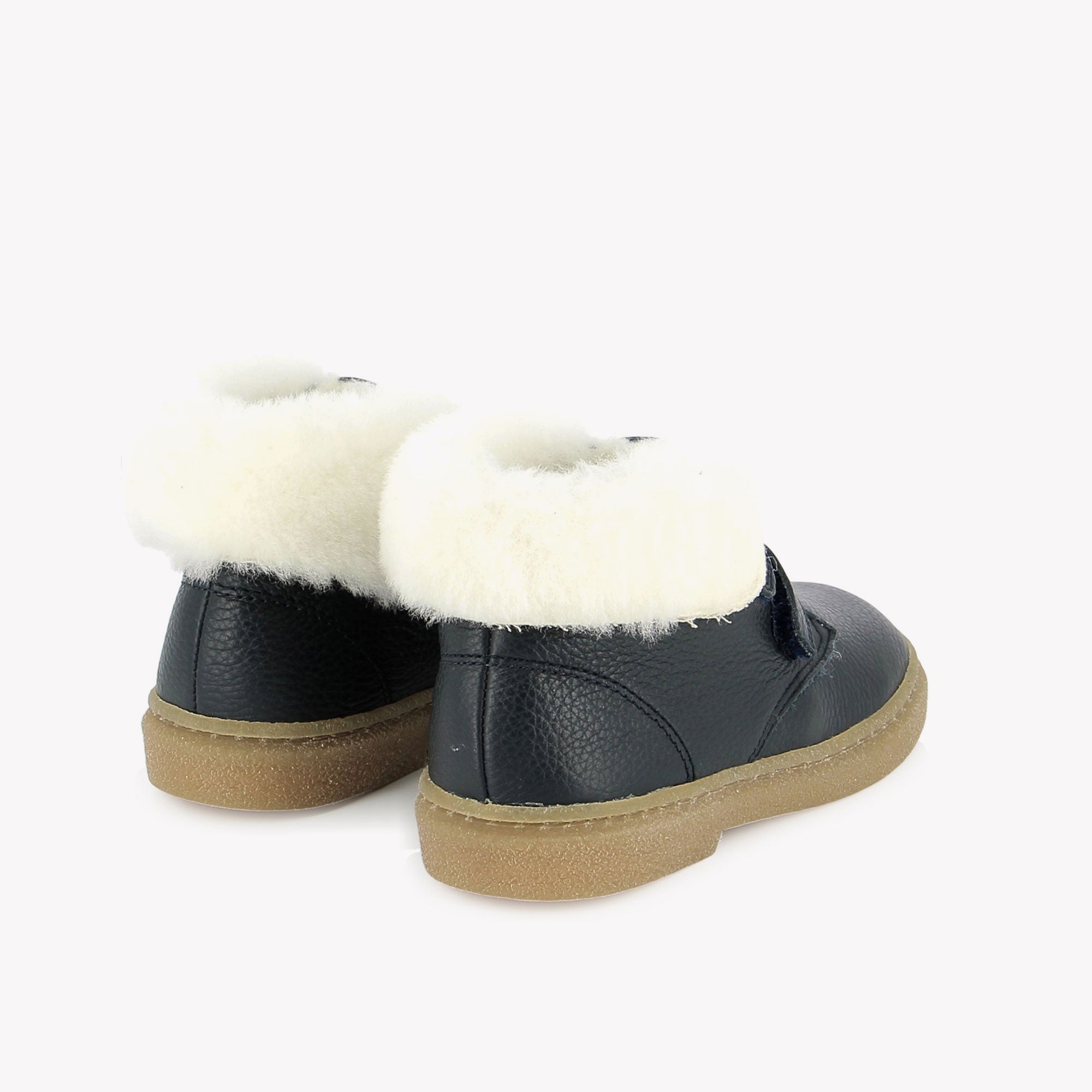 TRIX EASY FUR - NAPPA GRAINE - MARINE POM D'API
