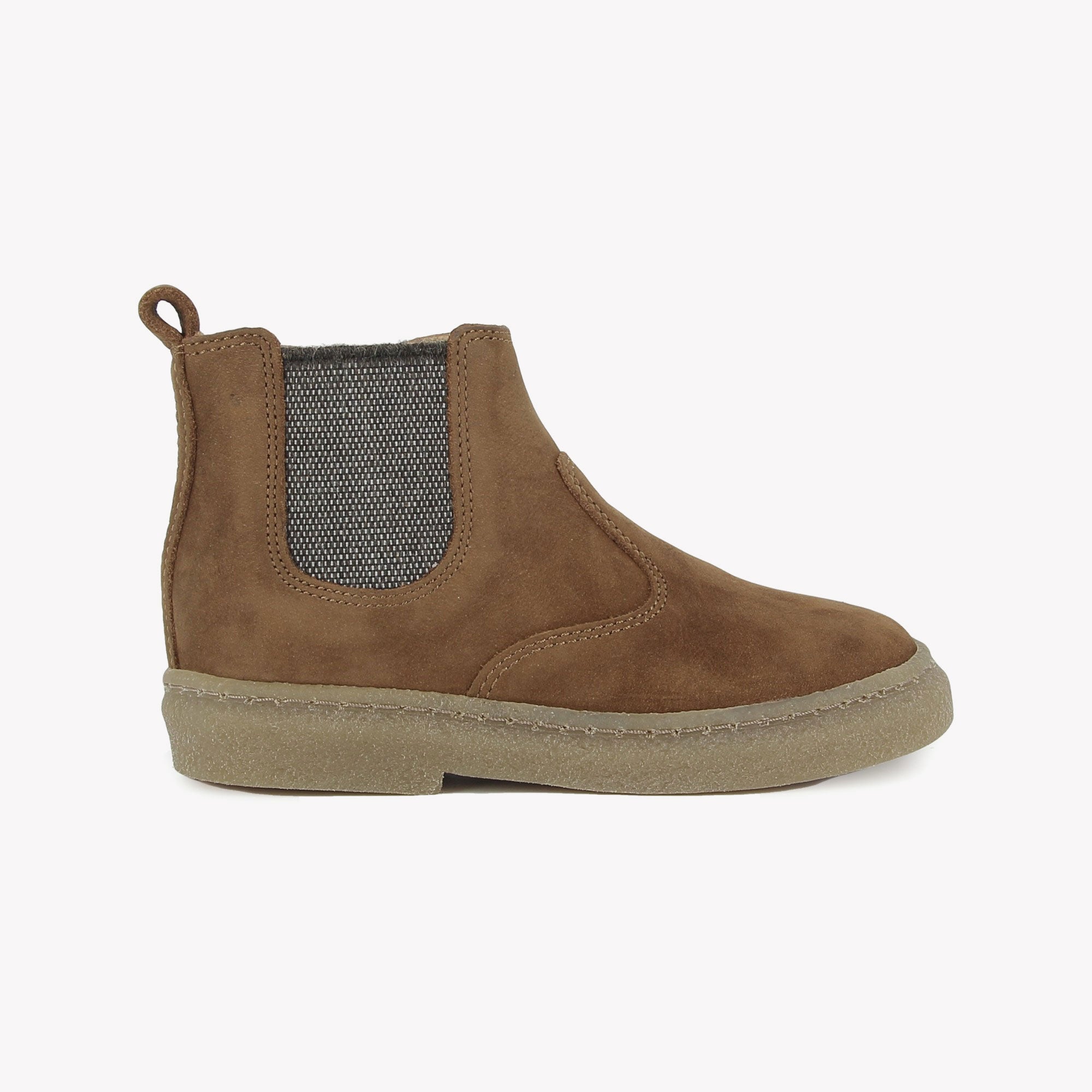 TRIX JOD ZIP - NUBUCK - COGNAC POM D'API