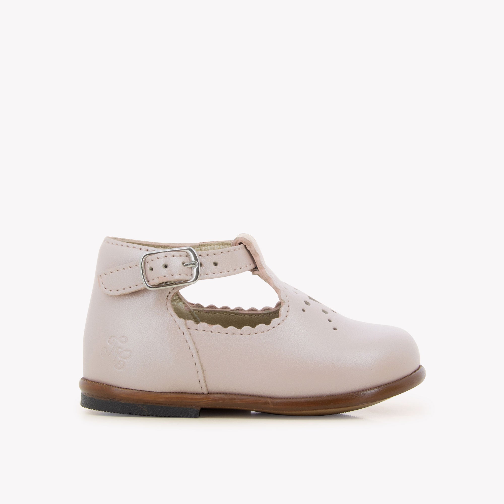 BALLERINES en - T&C 1 BABIES - SOFTY PERLATO - ROSE
