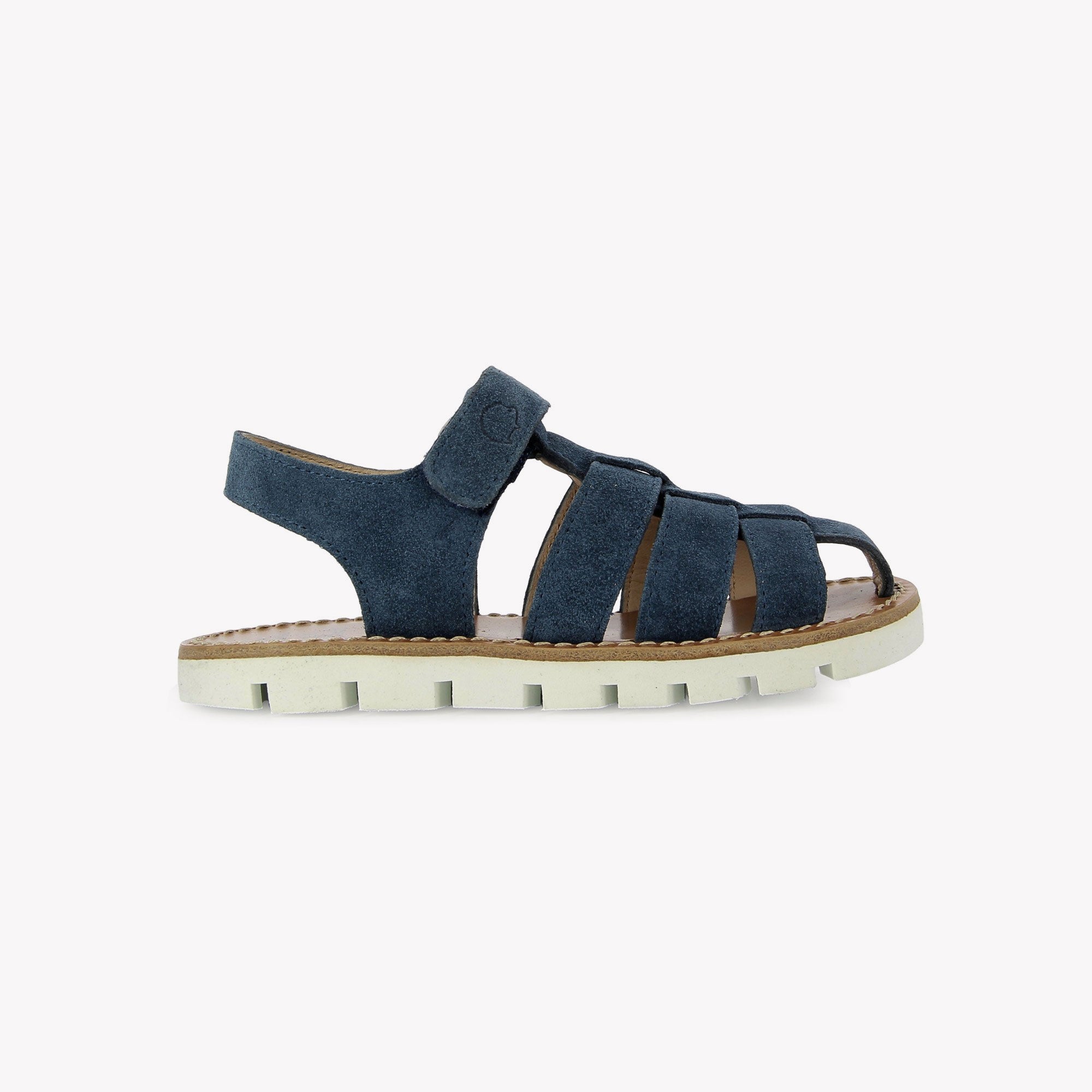 SANDALES en - T&C 12 PAPY - VELOURS - BALTIC