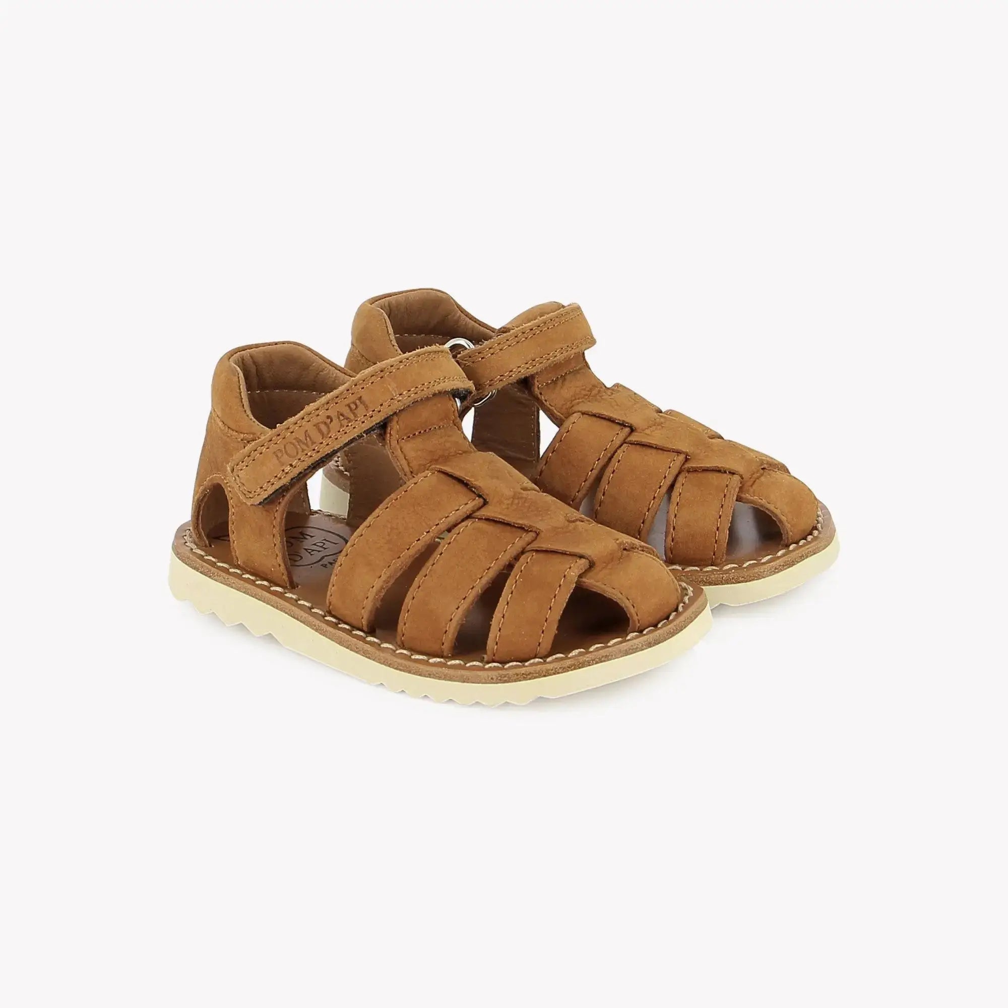 WAFF PAPY - NUBUCK - CAMEL Pom d'Api