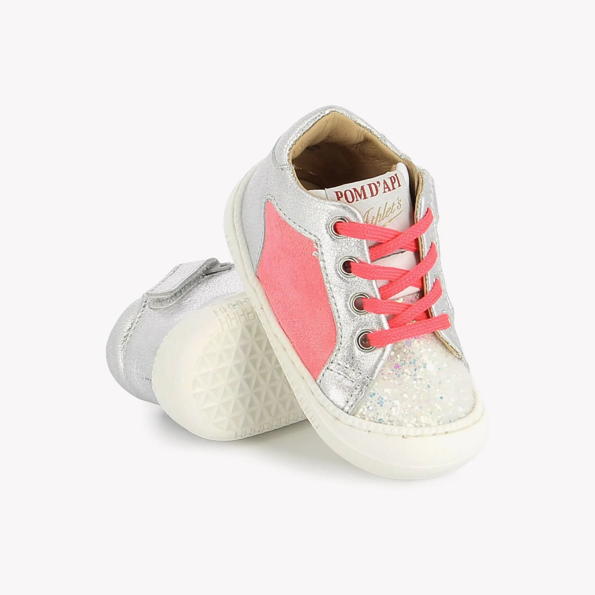 YAKA STAR - LAM MILLED-VEL - SILVER-CALYPSO Pom d'Api