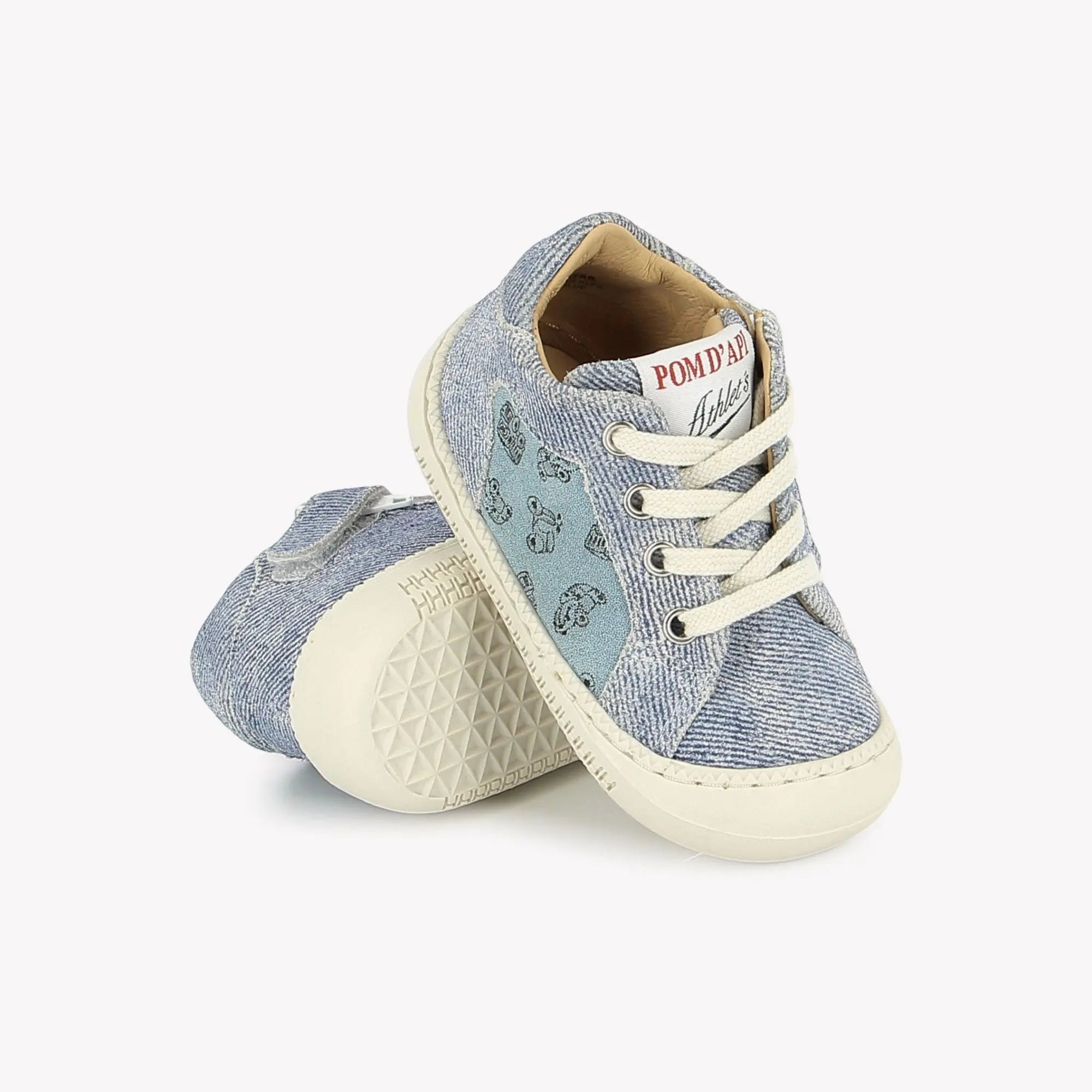 YAKA STAR - ALFA VELVET - JEANS-BLUE Pom d'Api