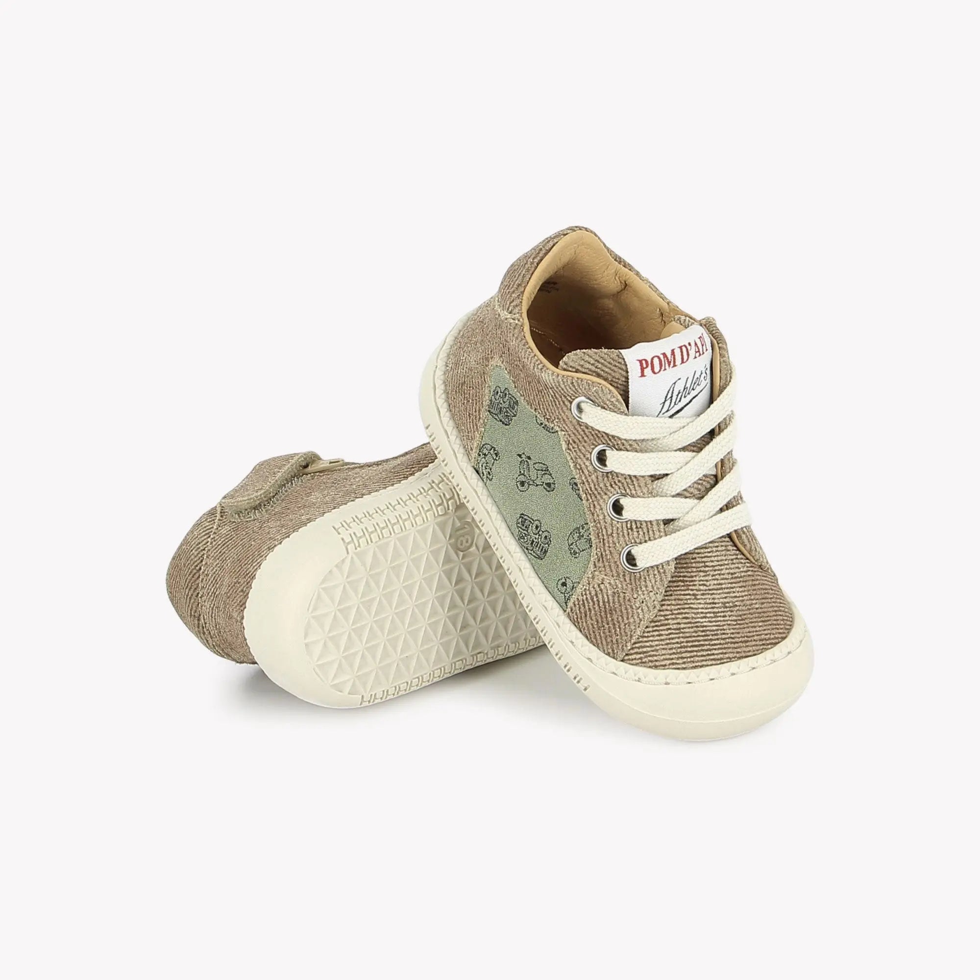 YAKA STAR - ALFA VELVET - VANILLA-GREEN Pom d'Api