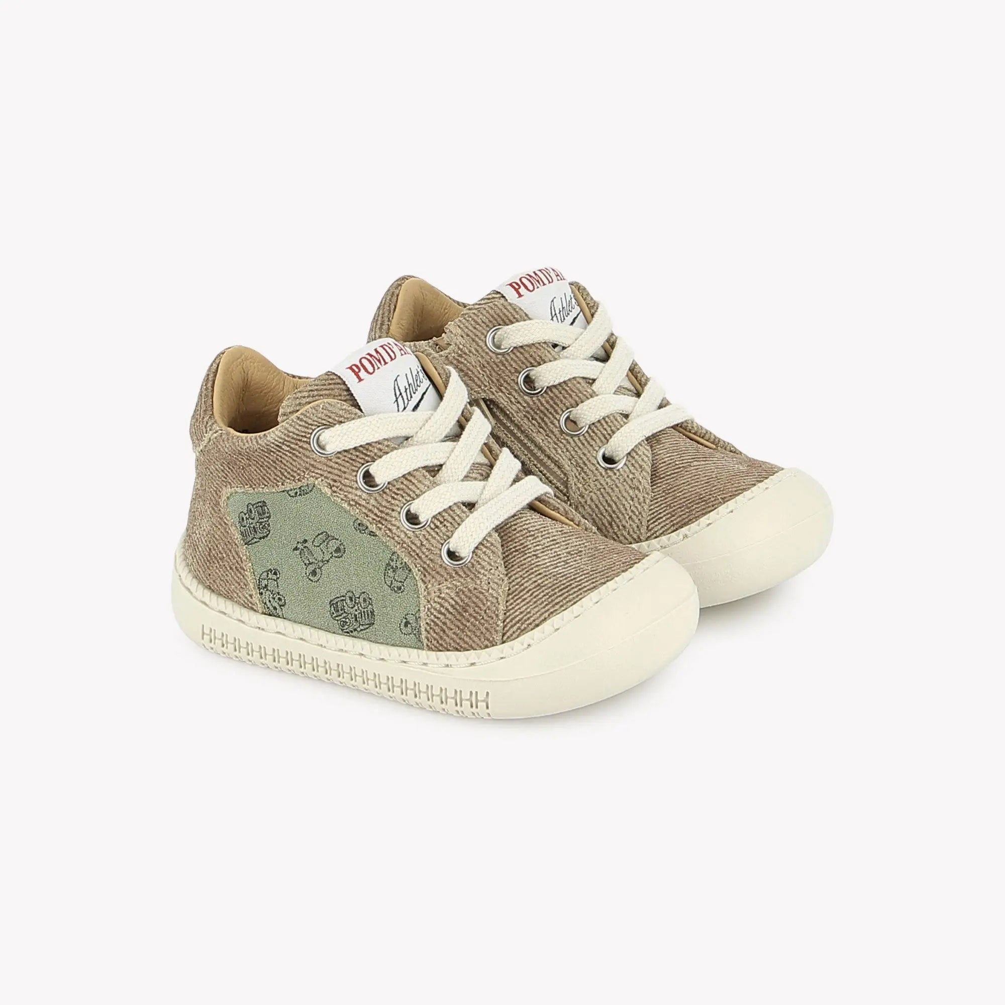 YAKA STAR - ALFA VELVET - VANILLA-GREEN Pom d'Api