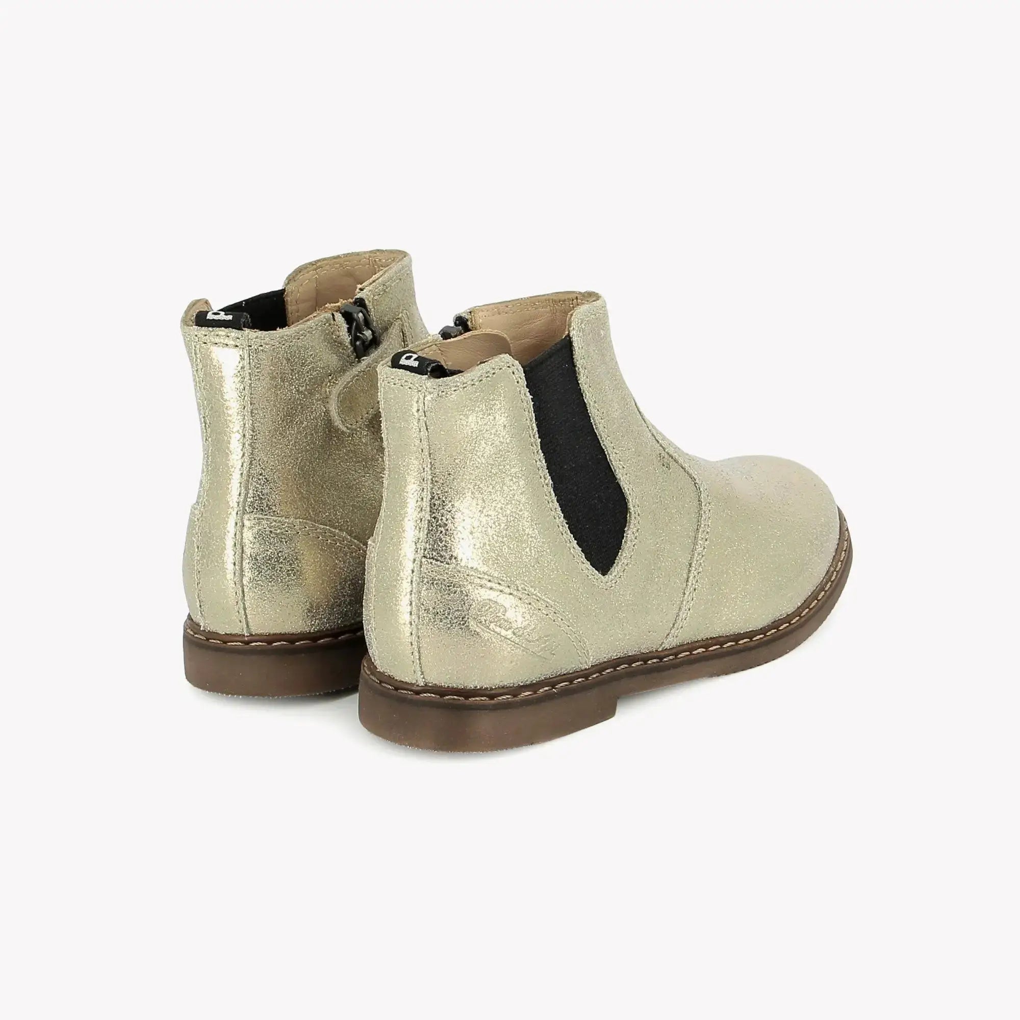 POM D'API BOOTS & ANKLE BOOTS - CITY JODZIP - LAMINATO - GOLD - Pom d'Api