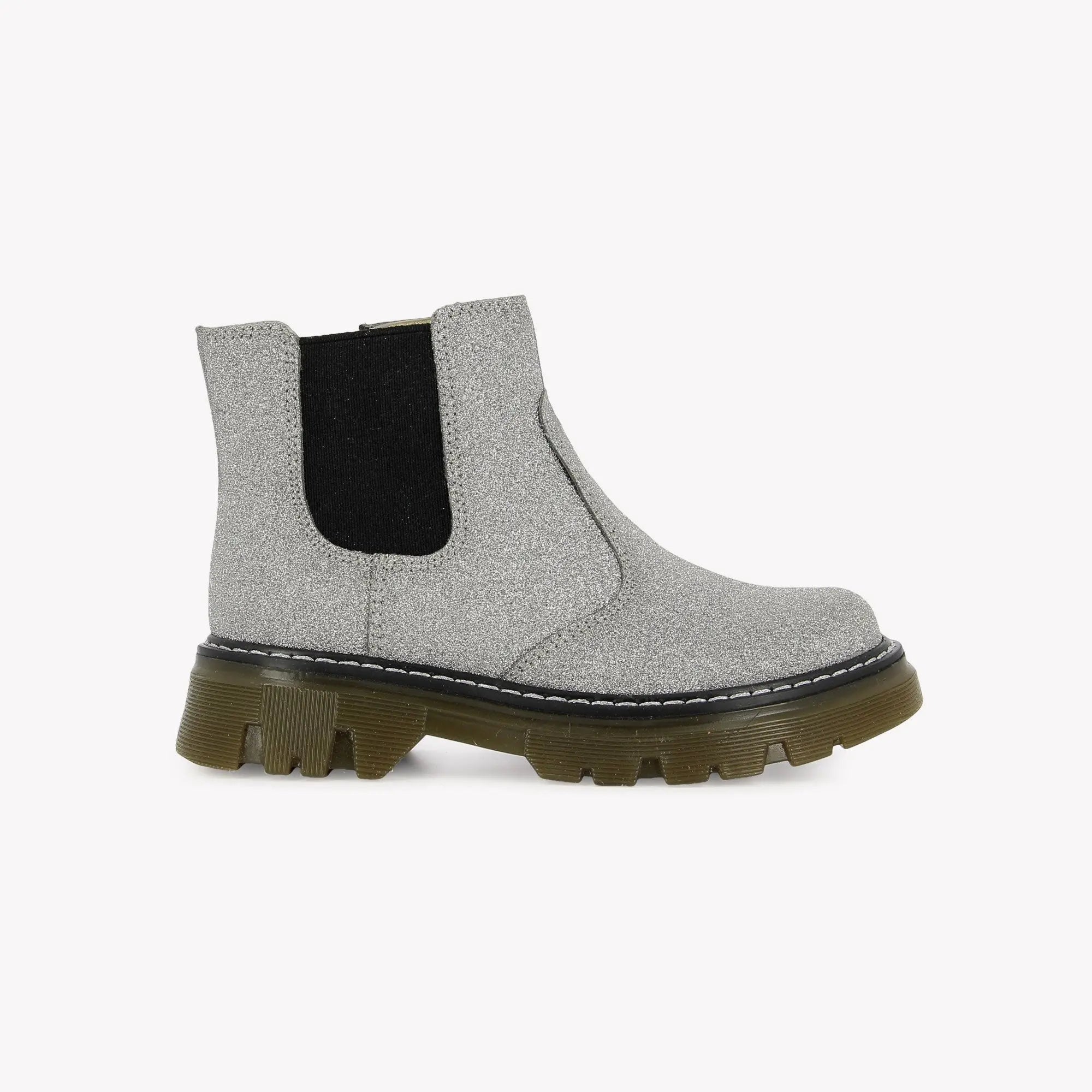 Pom d'Api BOOTS & ANKLE BOOTS - CLAP JODZIP SL - GLITTER - SILVER - Pom d'Api