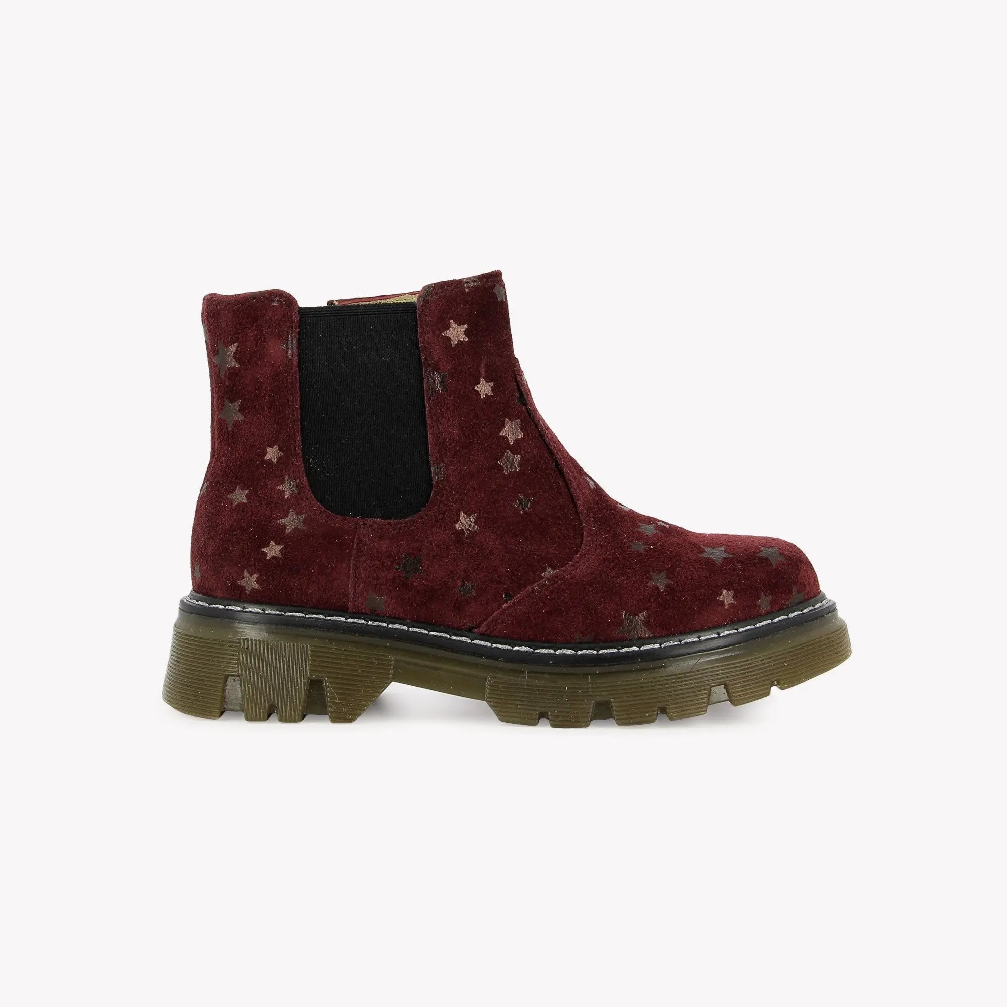 POM D'API BOOTS & ANKLE BOOTS - CLAP JODZIP SL - STAR - BURGUNDY - Pom d'Api