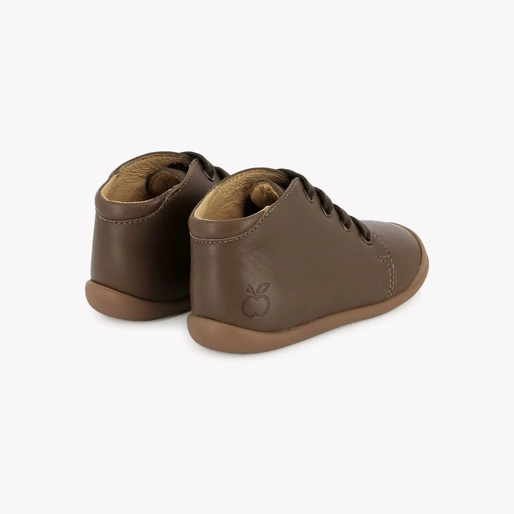 POM D'API FIRST STEPS - FLEX - UP BOOT - NAPPA - COFFEE - Pom d'Api