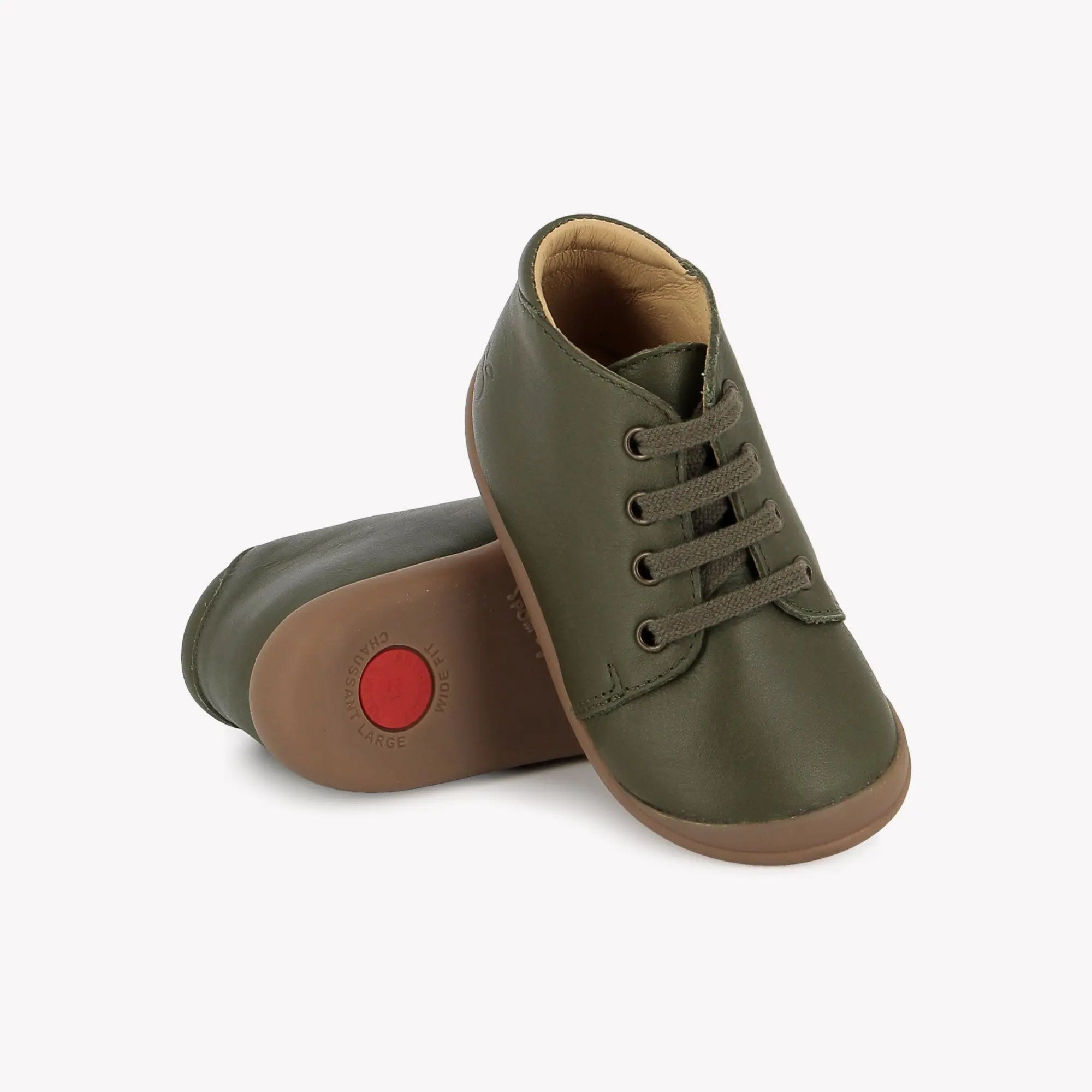 POM D'API FIRST STEPS - FLEX - UP BOOT - NAPPA - FOREST - Pom d'Api