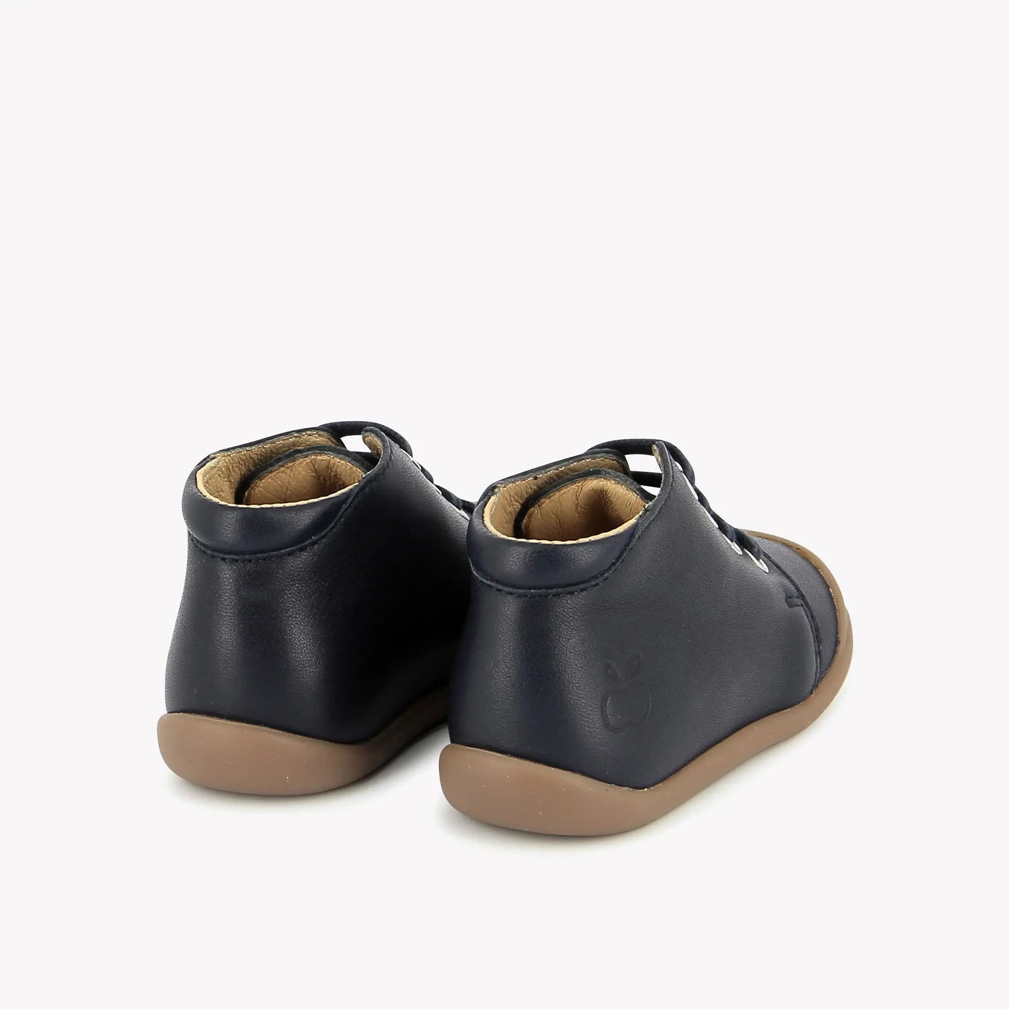 POM D'API FIRST STEPS - FLEX - UP BOOT - NAPPA - NAVY - Pom d'Api