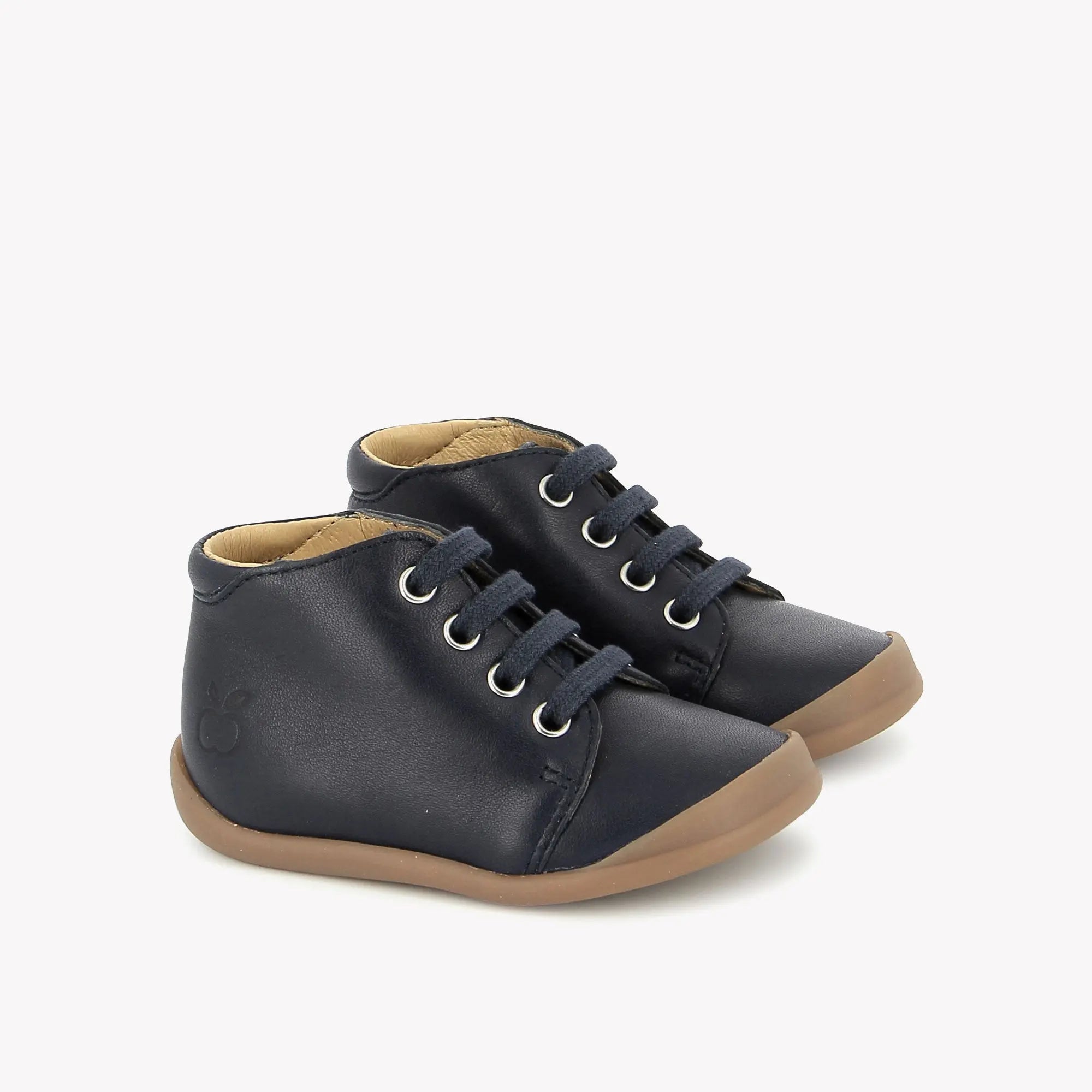 POM D'API FIRST STEPS - FLEX - UP BOOT - NAPPA - NAVY - Pom d'Api