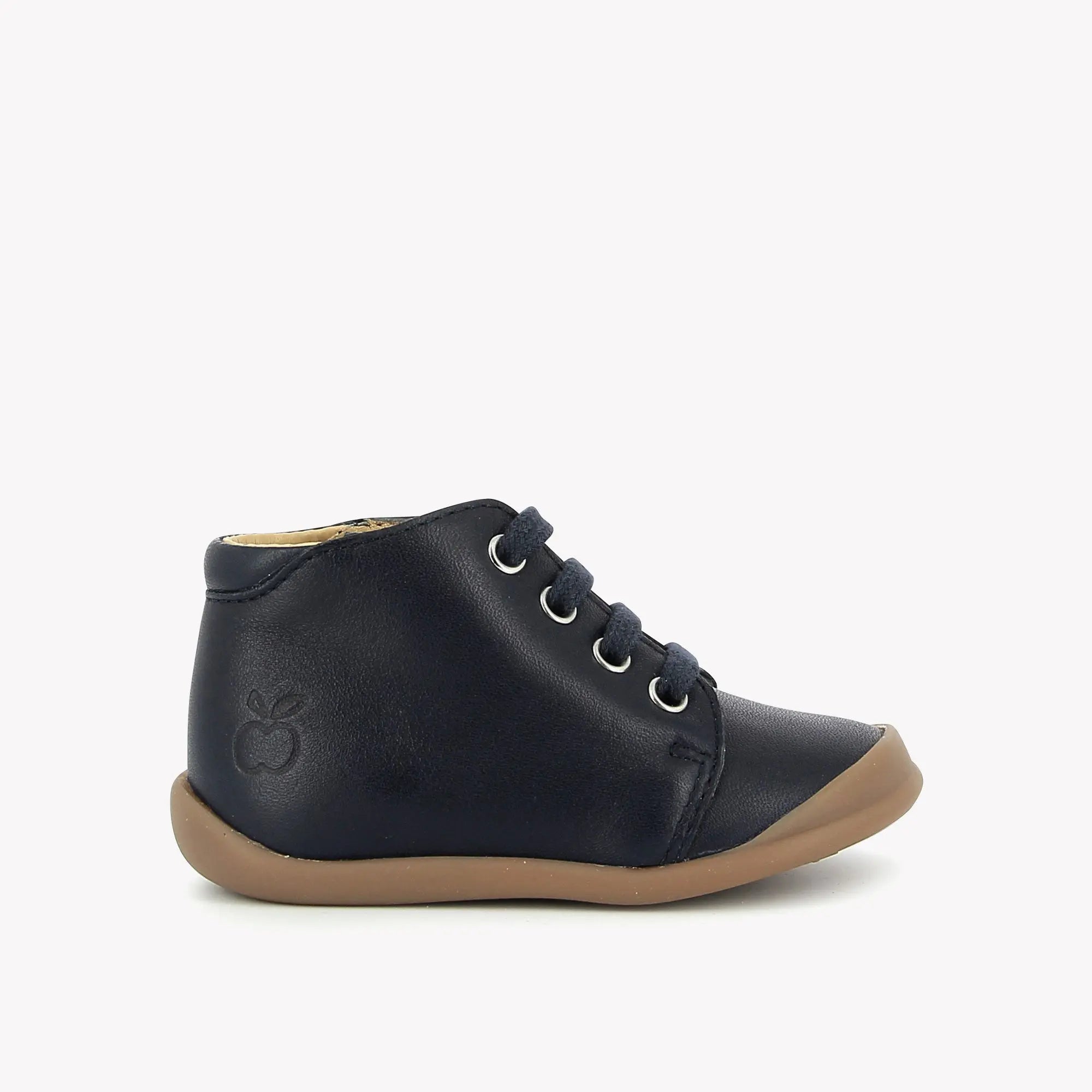POM D'API FIRST STEPS - FLEX - UP BOOT - NAPPA - NAVY - Pom d'Api