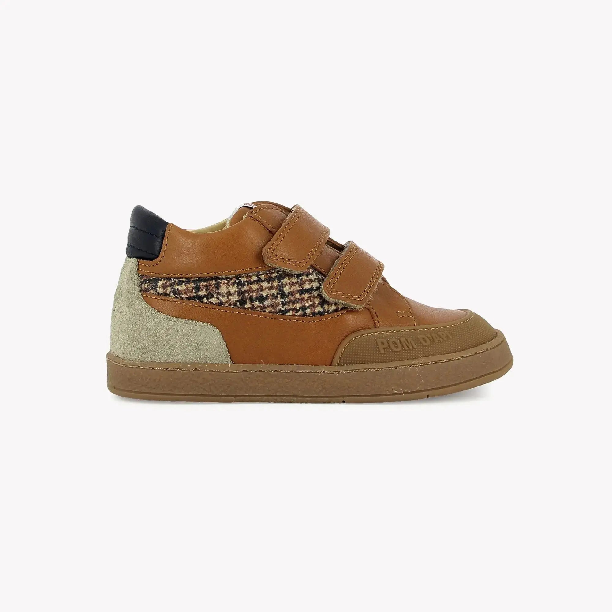 POM D'API SNEAKERS - BACKY FOAM - NAPPA LEATHER - CAMEL - Pom d'Api