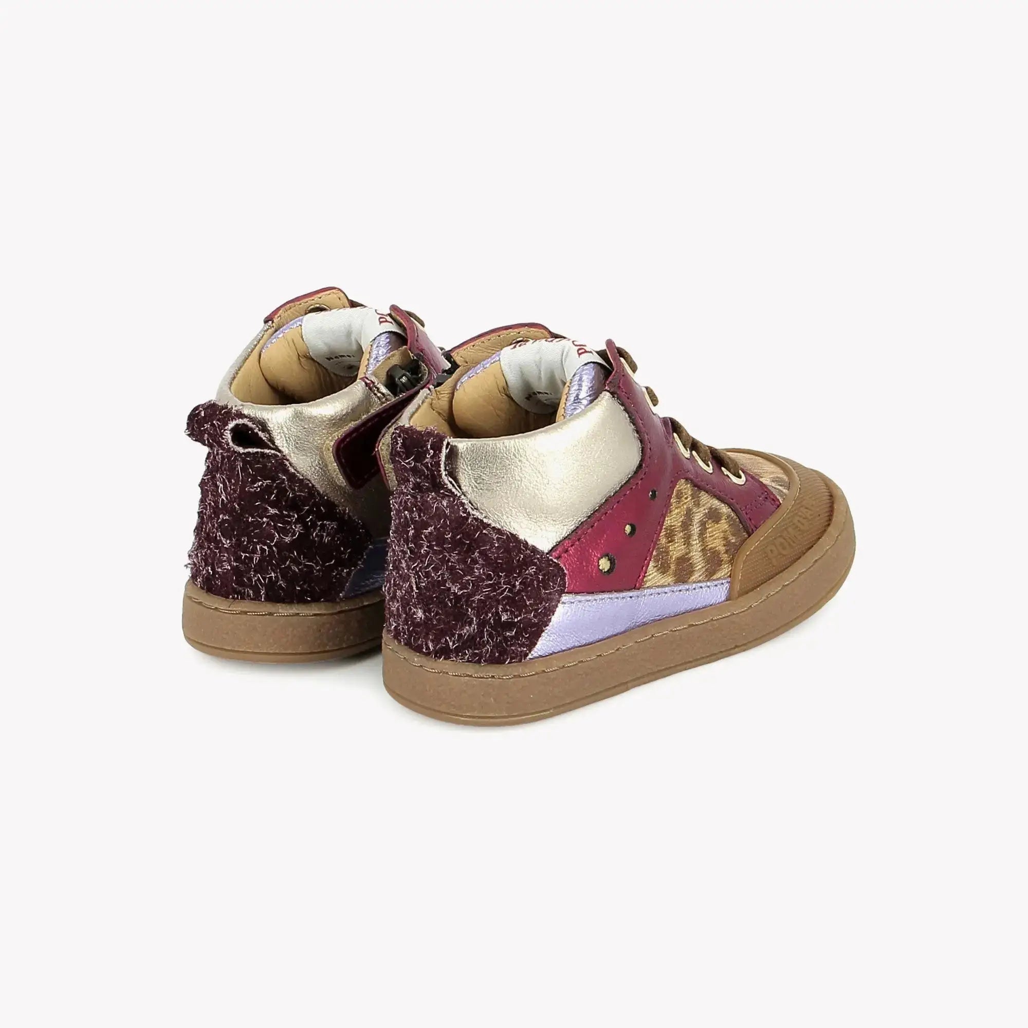 POM D'API SNEAKERS - MOUSSE BUMP - LAMINATO - LEO - FUSHIA - Pom d'Api