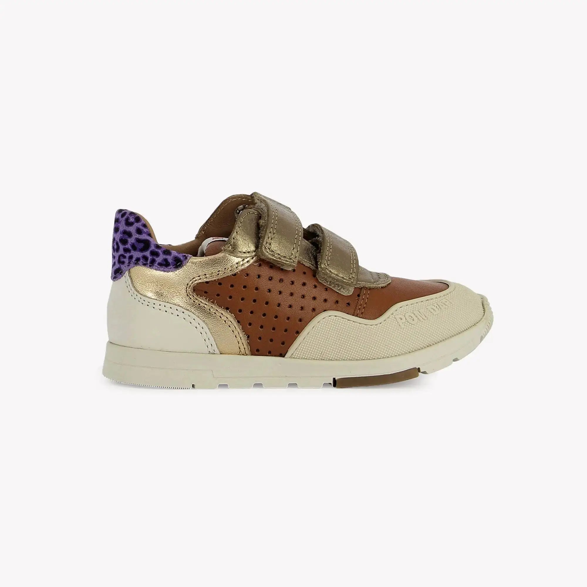 POM D'API - BASKETS - POUSS BUMP PERFO - NAPPA - LAMINATO - CUERO - IVORY - Pom d'Api