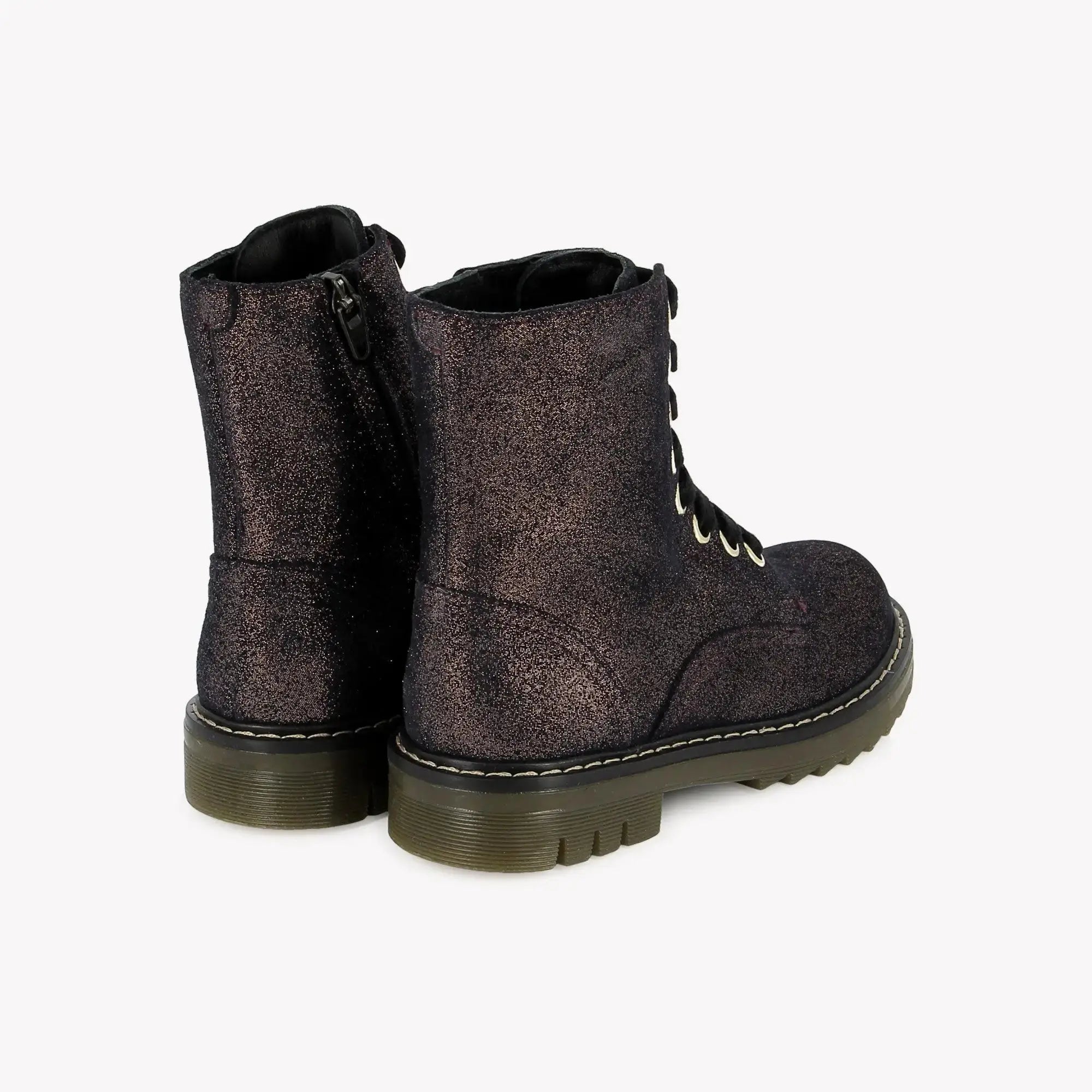 POM D'API - BOOTS & BOTTINES - SID RANGER - VELOURS RAME - UNIVERSE - Pom d'Api