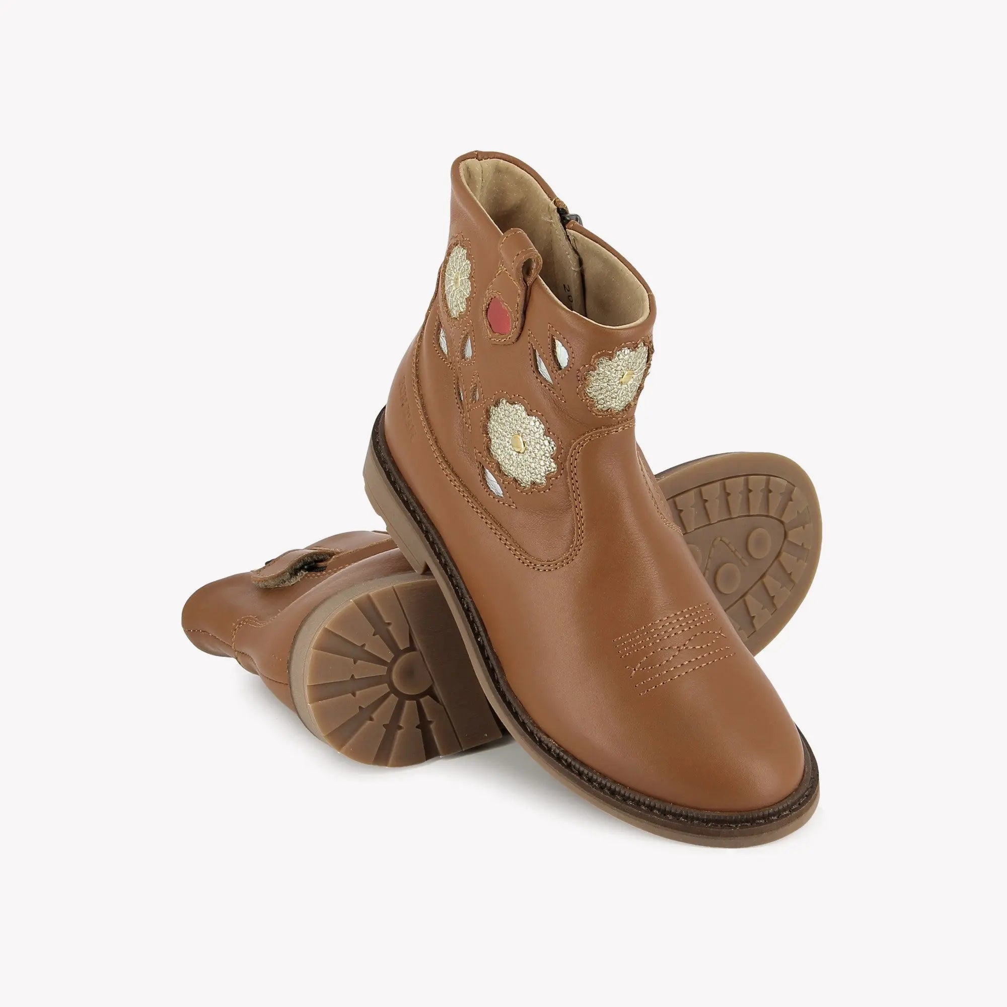 POM D'API BOOTS & ANKLE BOOTS - SISTER BOOTS WENDY - NAPPA - CAMEL - Pom d'Api