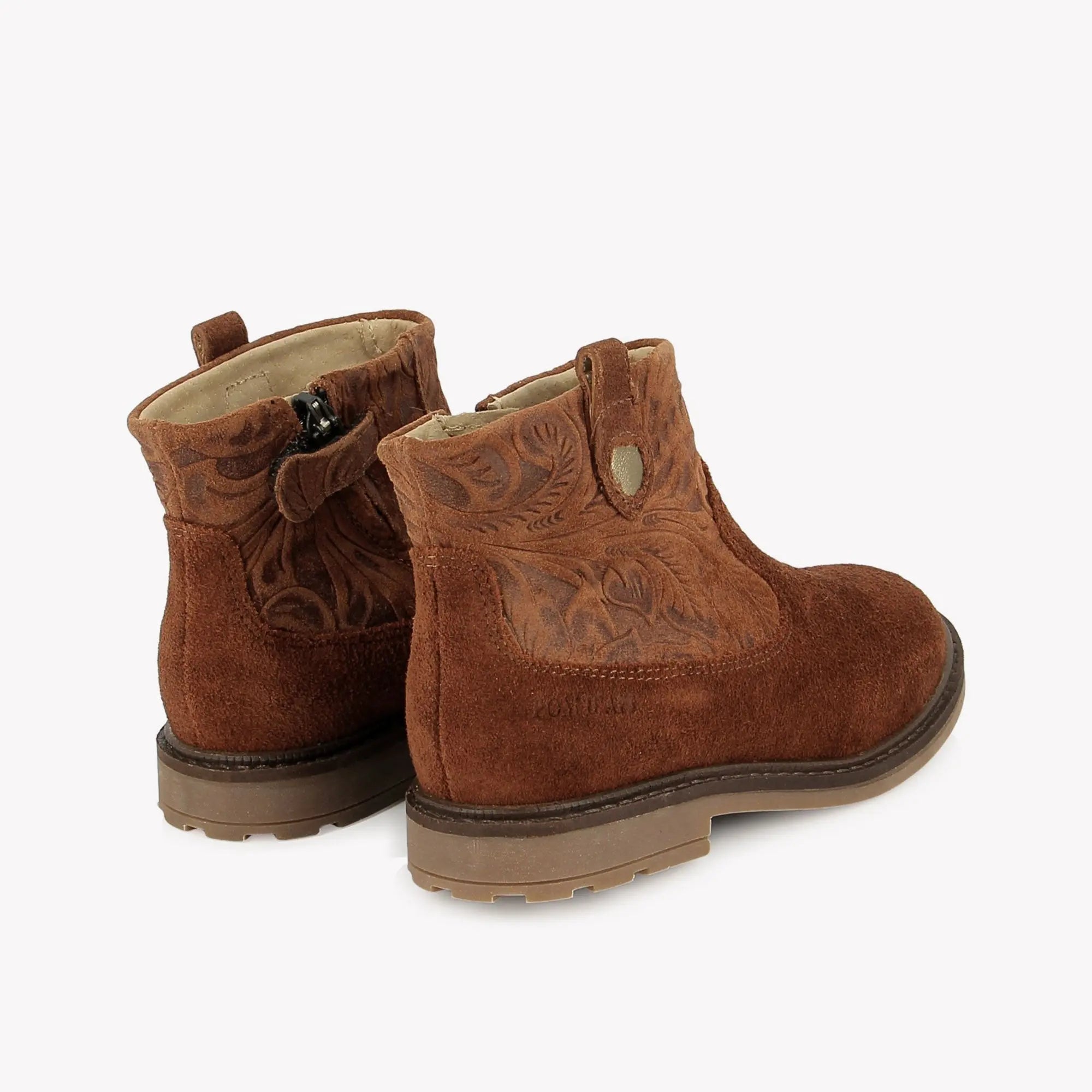 POM D'API BOOTS & ANKLE BOOTS - SISTER COVER - OILY VELVET - BROWN - Pom d'Api