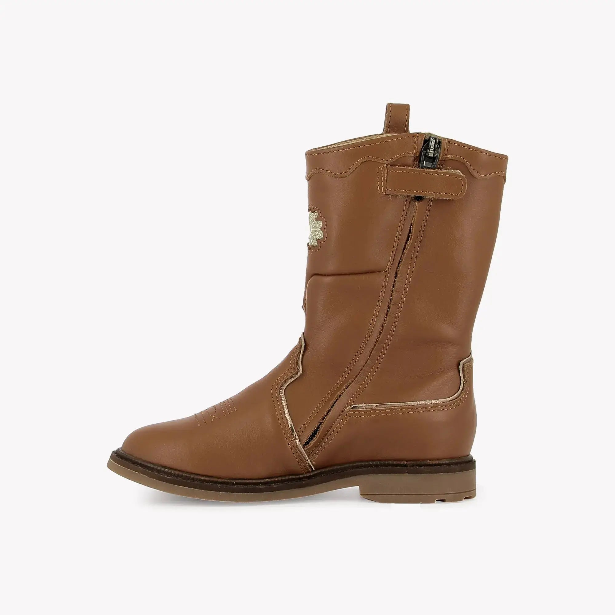POM D'API BOOTS & ANKLE BOOTS - SISTER WENDY FLO - NAPPA - CAMEL - Pom d'Api