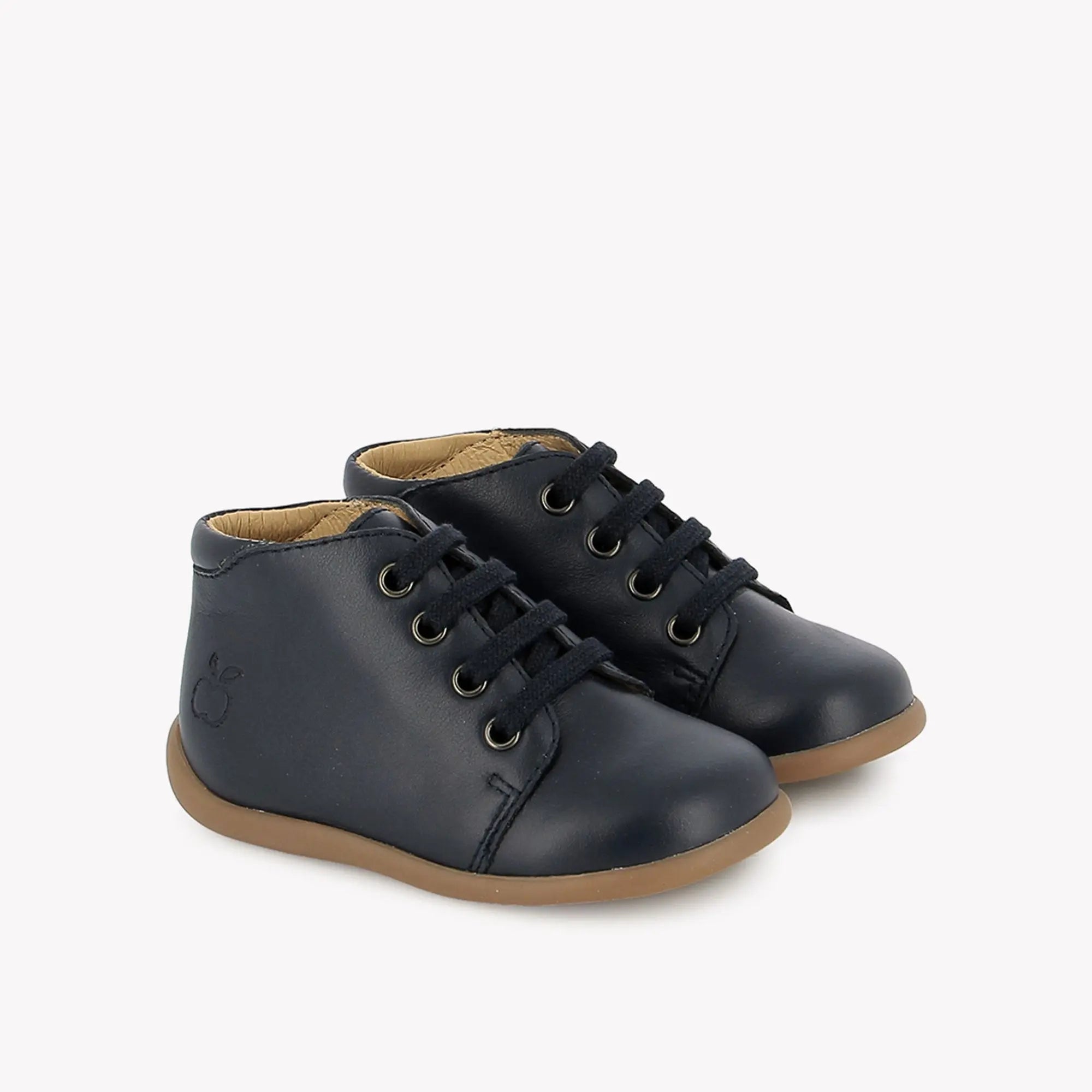 POM D'API FIRST STEPS - STAND-UP BOOT - SOFTY - NAVY - Pom d'Api