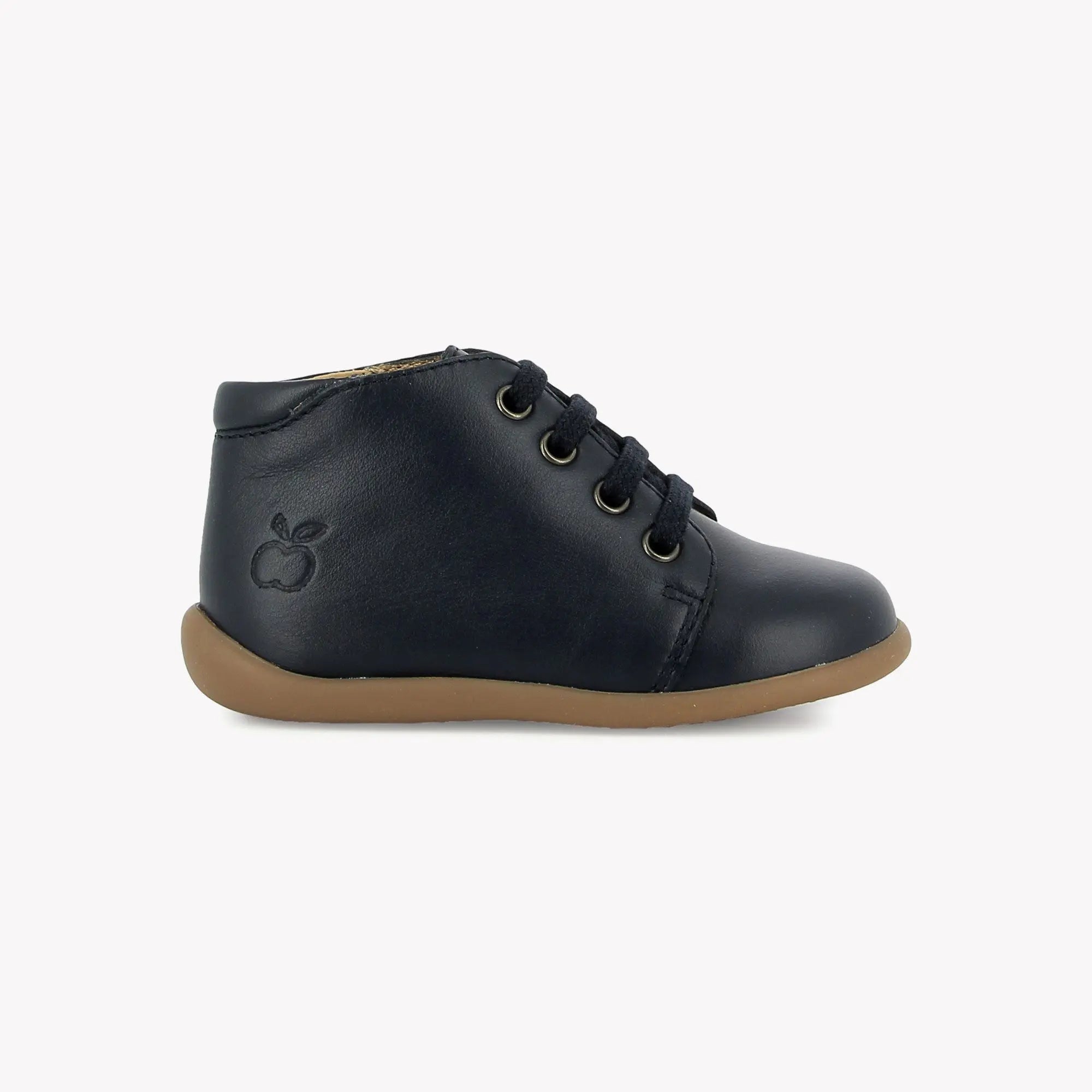 POM D'API FIRST STEPS - STAND-UP BOOT - SOFTY - NAVY - Pom d'Api