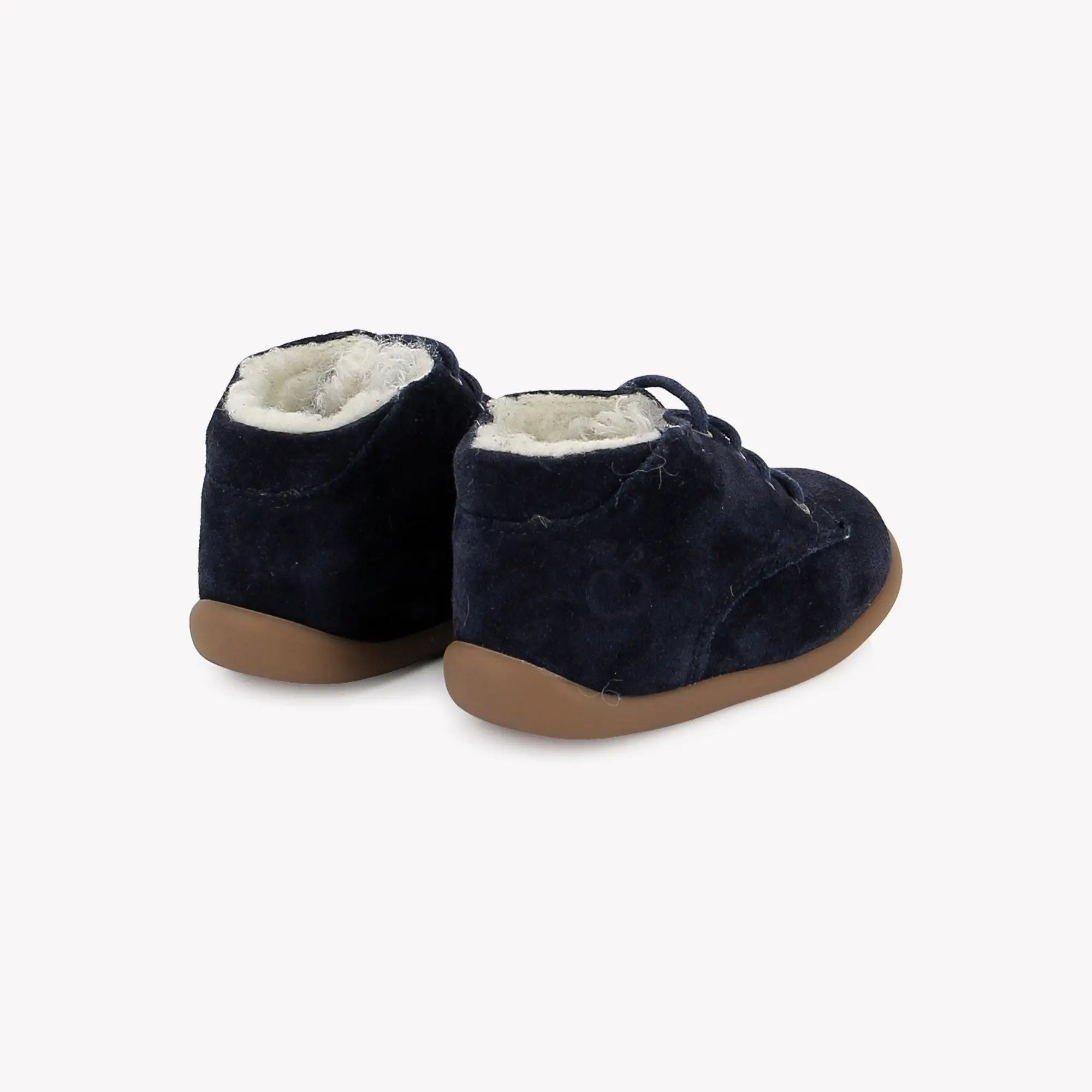 POM D'API FIRST STEPS - STAND-UP DERBY FUR - OILY VELVET - ASTER - Pom d'Api