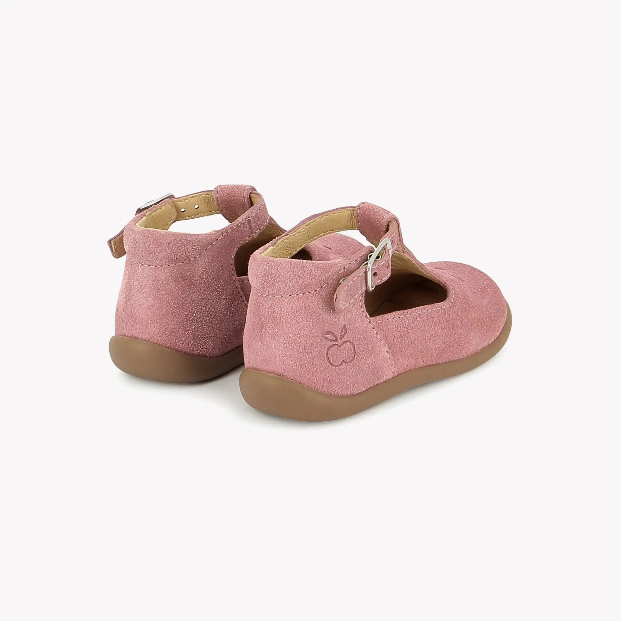 POM D'API - PREMIERS PAS - STAND - UP SALOME - VELOURS - ROSY - Pom d'Api