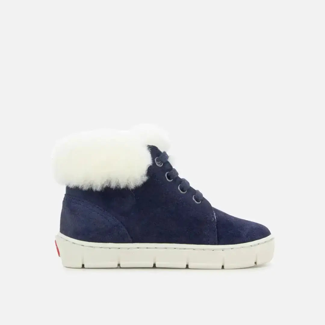 POM D'API SNEAKERS - START TOP FUR - Pom d'Api
