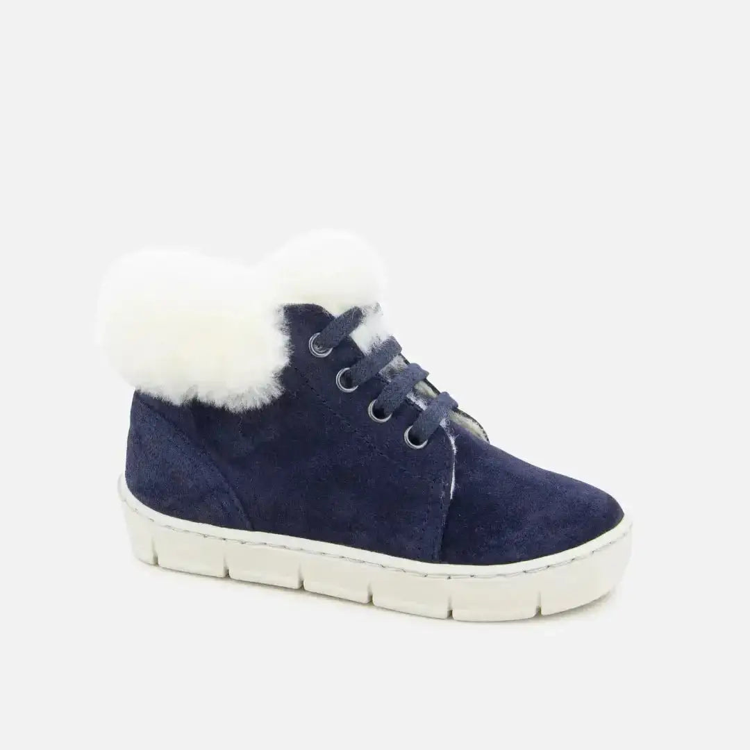 POM D'API SNEAKERS - START TOP FUR - Pom d'Api