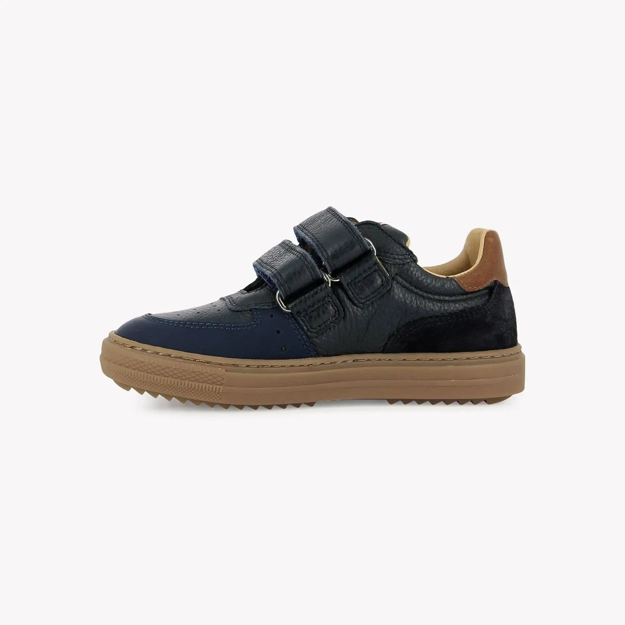 POM D'API - BASKETS - SWAG LO EASY - NAPPA - VELOURS O - NAVY - Pom d'Api