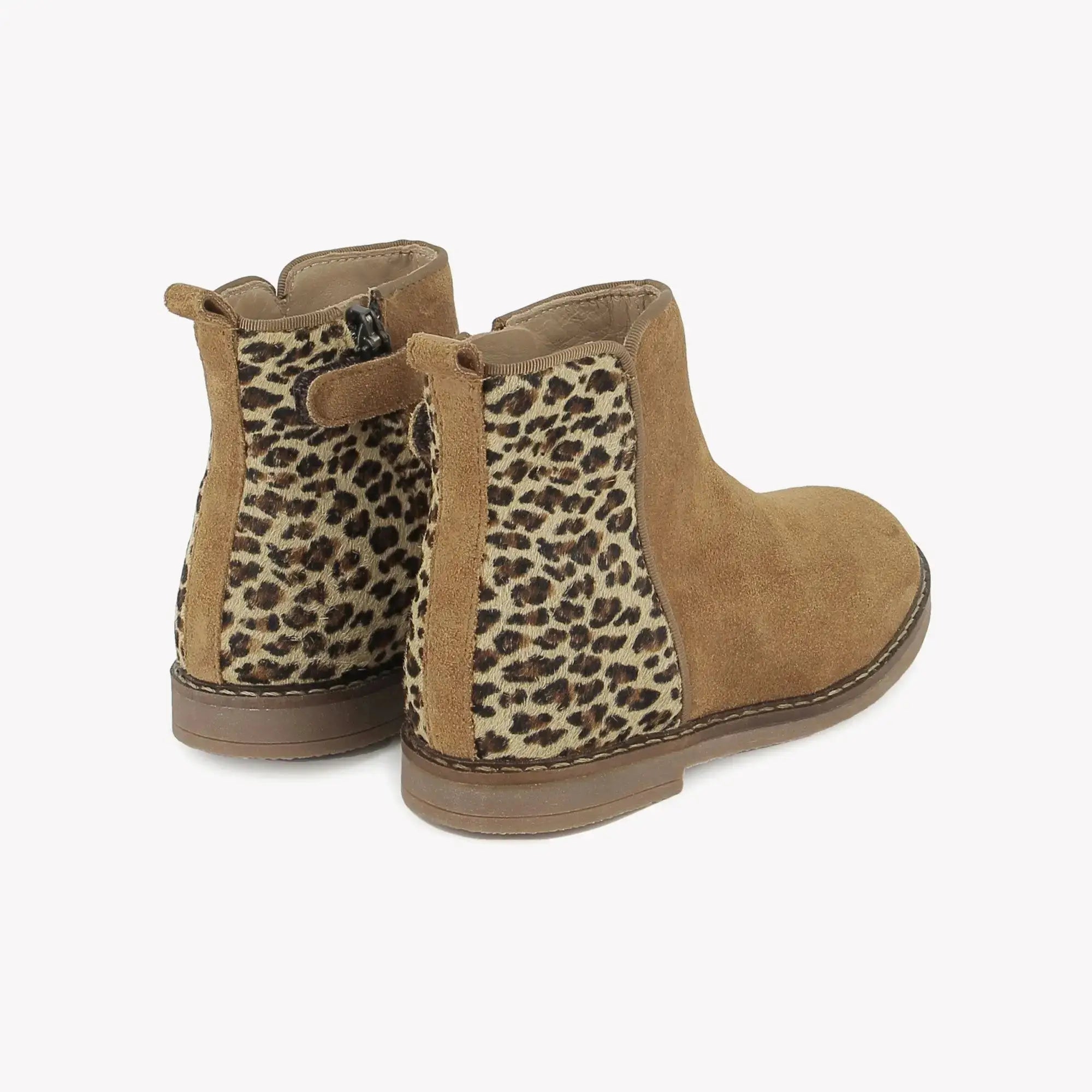 POM D'API BOOTS & ANKLE BOOTS - TRIP BACK - OILY VELVET - LE - CARAMEL - LEO FAUVE - Pom d'Api