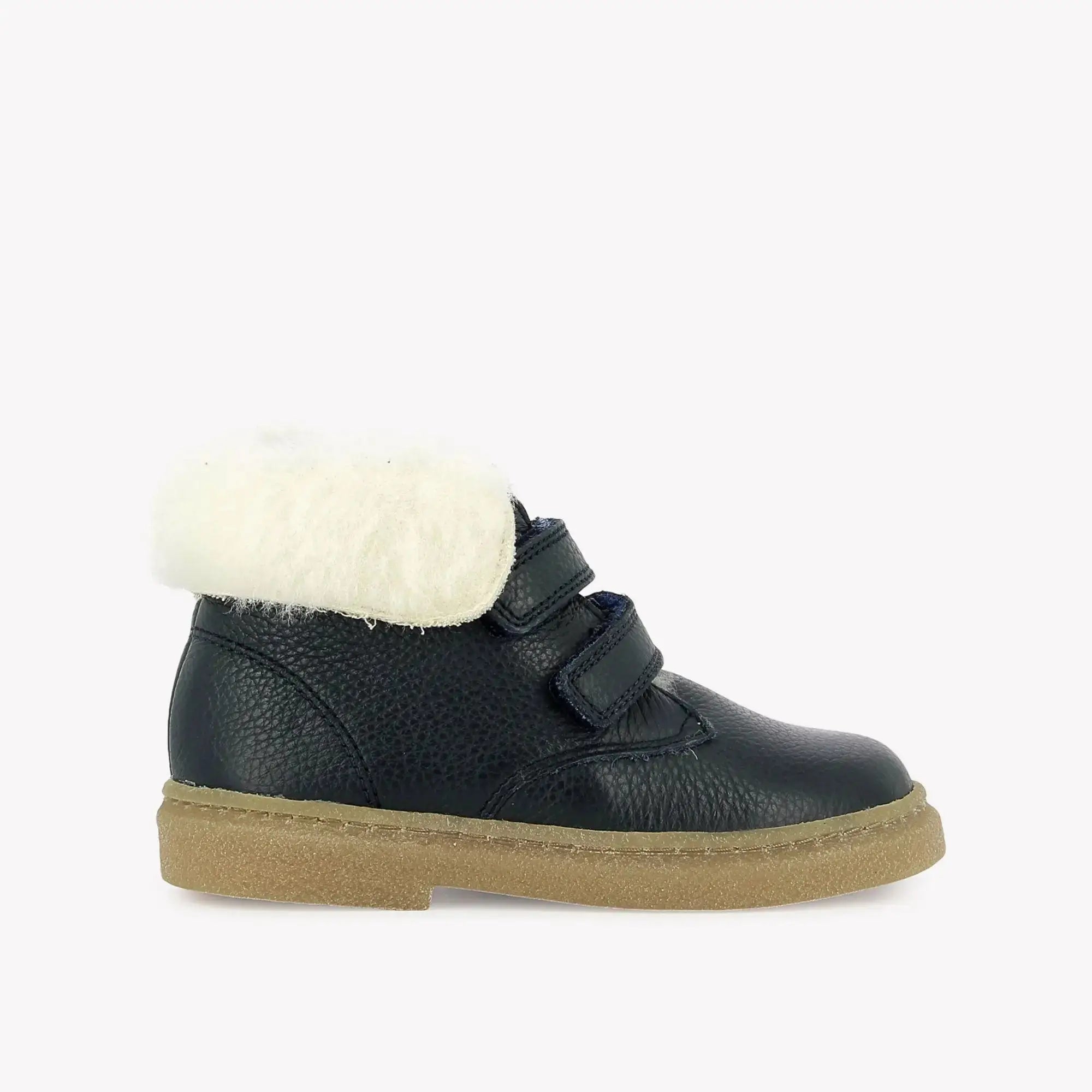 POM D'API - BOOTS & BOTTINES - TRIX EASY FUR - NAPPA GRAINE - MARINE - Pom d'Api