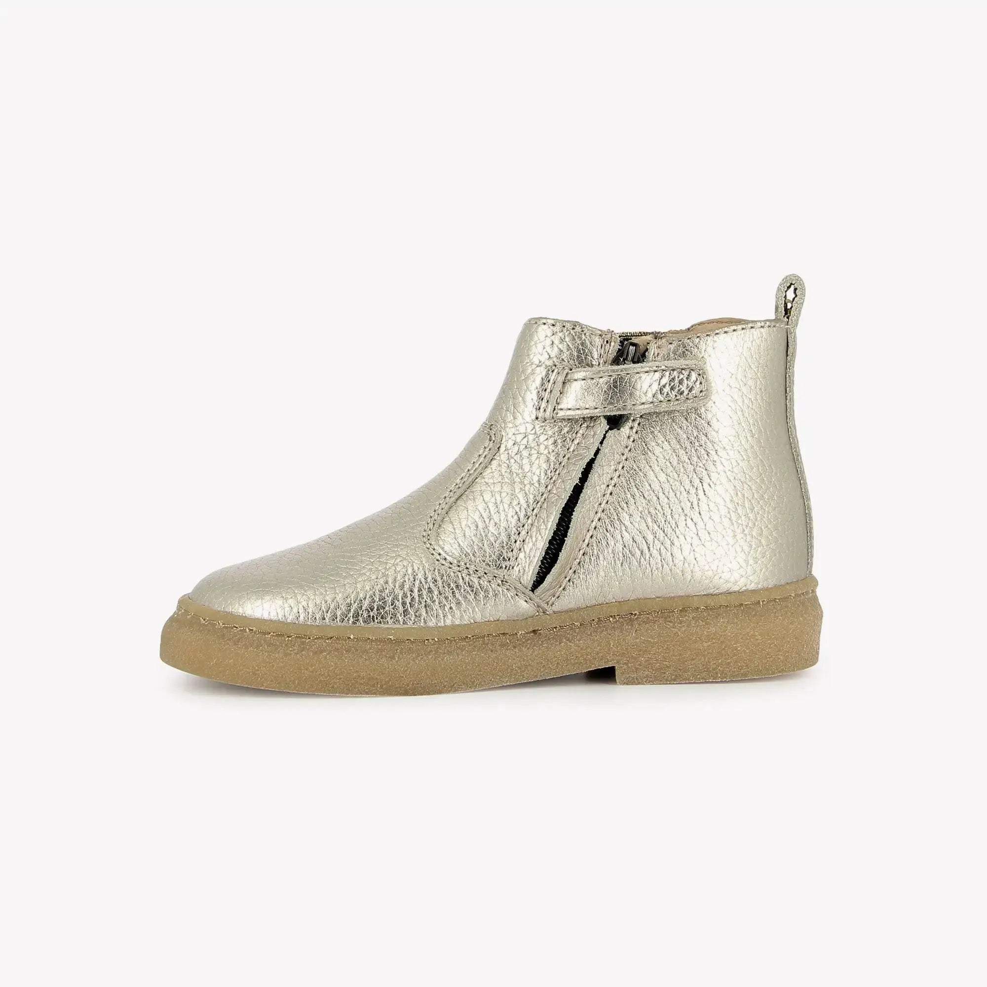 POM D'API - BOOTS & BOTTINES - TRIX JOD MULTI - LAMINATO GRAINE - OR - Pom d'Api