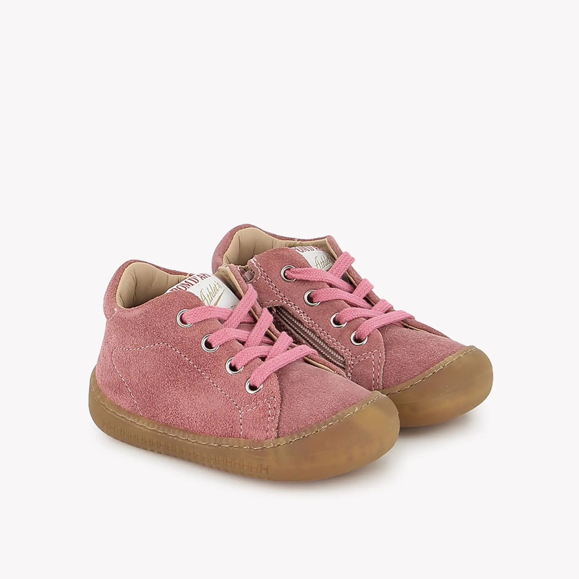 POM D'API FIRST STEPS - YAKA WALK - VELOURS - ROSY - Pom d'Api